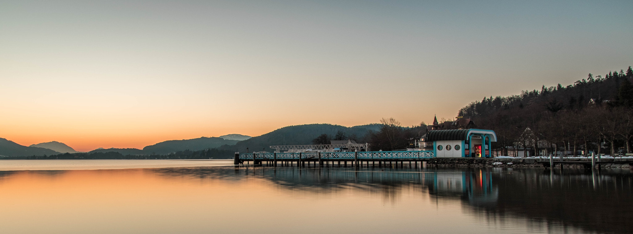 Sigma 17-50mm F2.8 EX DC OS HSM sample photo. Sunset wörthersee photography