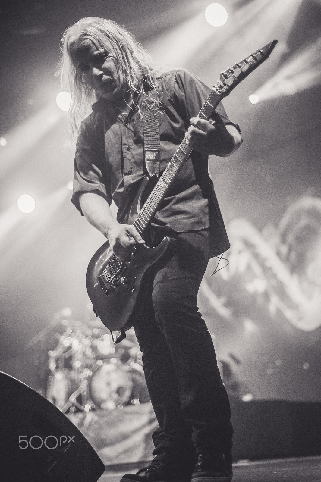 Nikon D700 + Nikon AF Nikkor 50mm F1.8D sample photo. Nightwish live photography