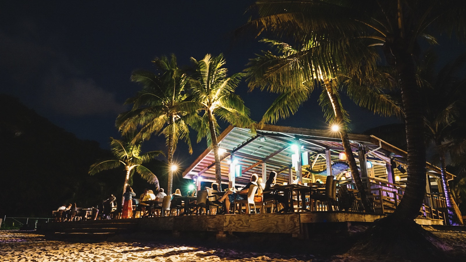 Sony a7 II sample photo. The beach bar near hotel nikko in guam photography