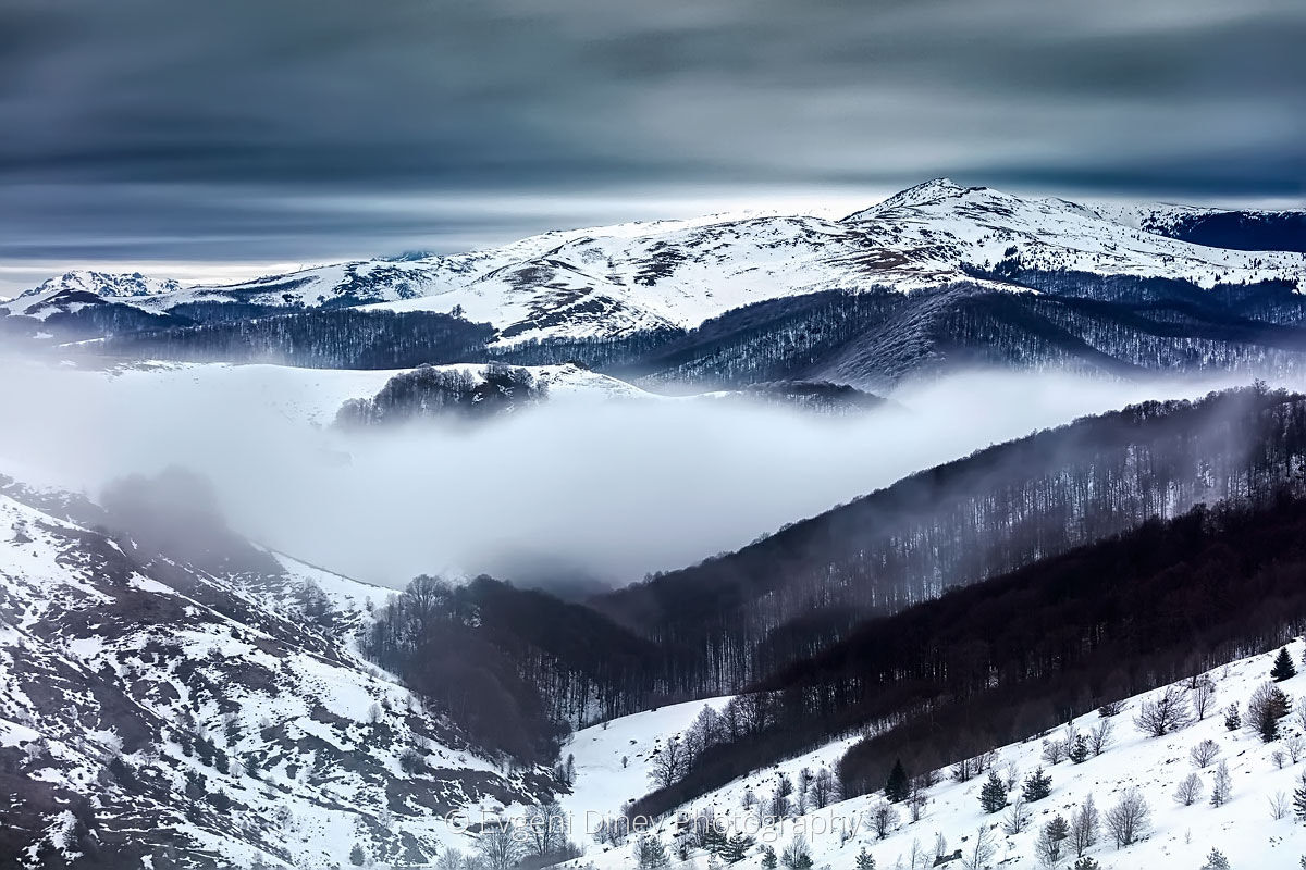 Canon EF 70-200mm F4L IS USM sample photo. Winter fogs photography