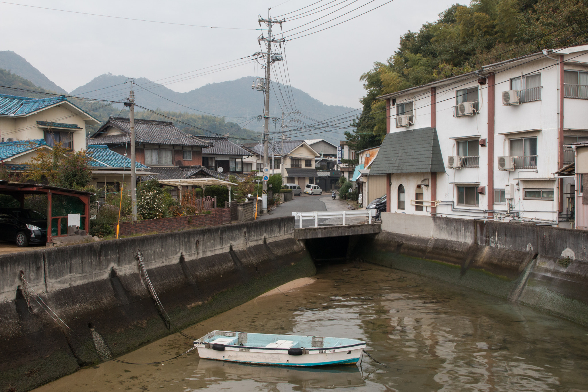 Canon EF 24-70mm F4L IS USM sample photo. Small town in rural japan photography