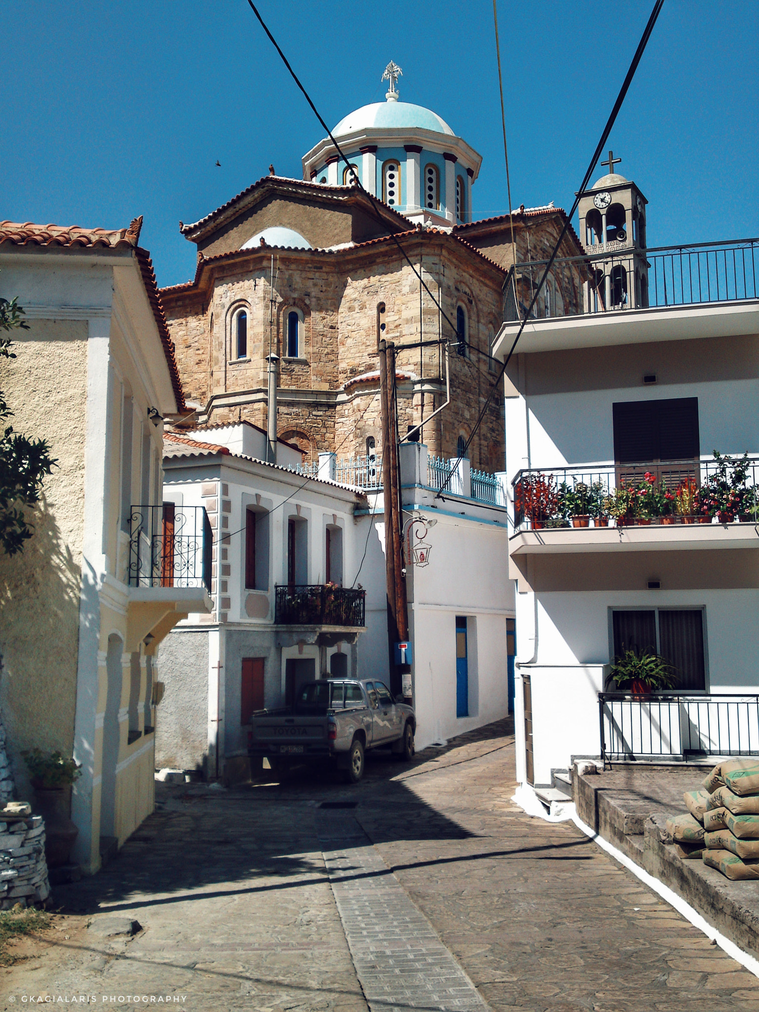 Sony Ericsson U1i sample photo. Kastania, samos, greece  photography