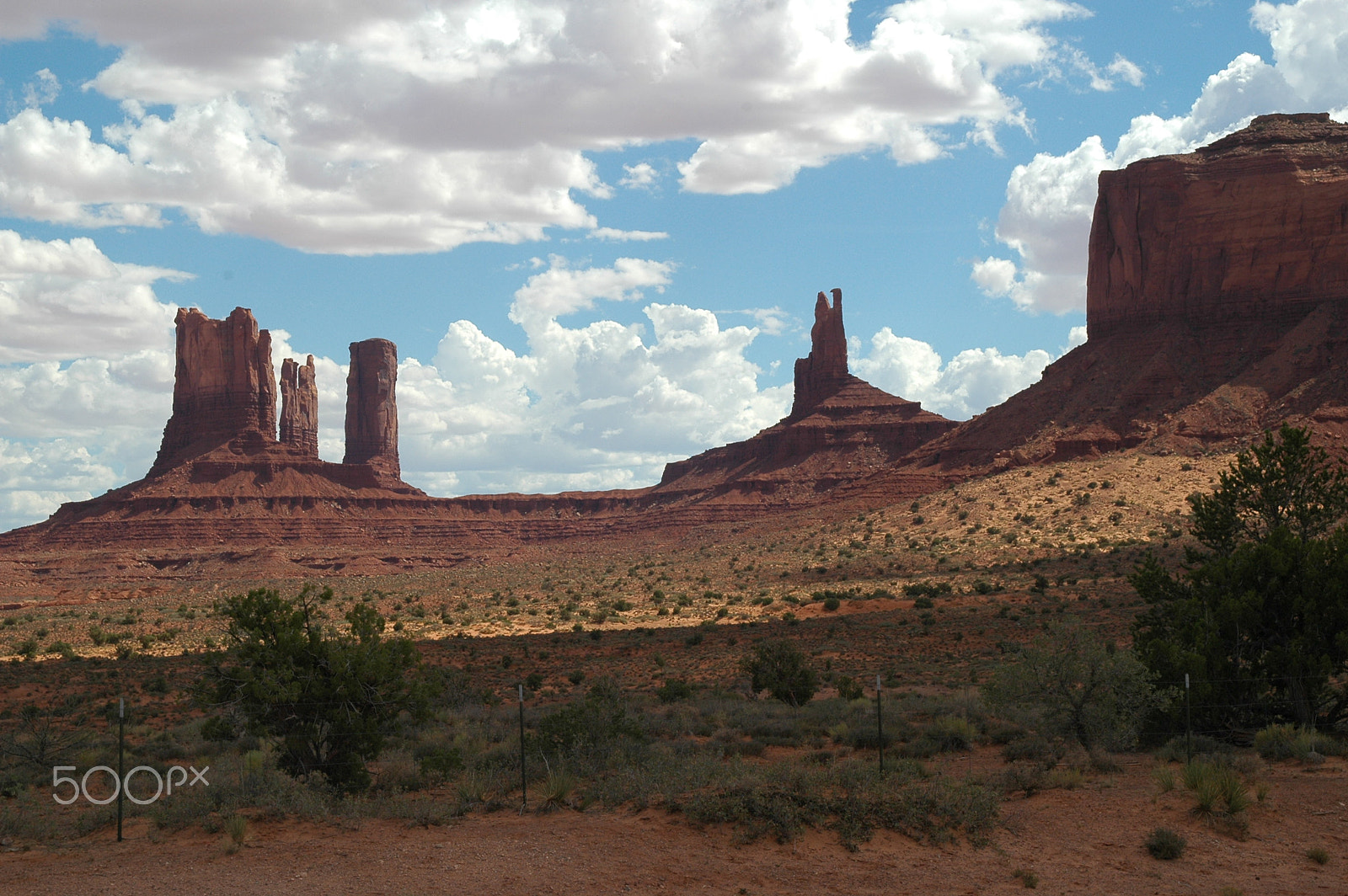 Nikon D70 + Sigma 18-125mm F3.8-5.6 DC HSM sample photo. Monument valley (usa) photography