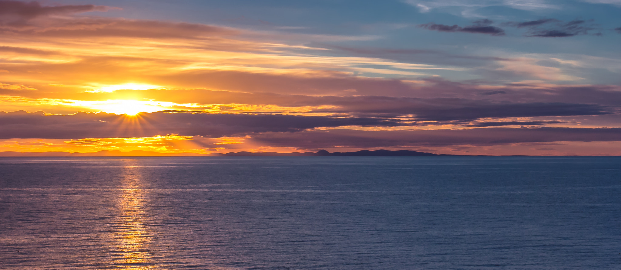 Canon EOS 60D + Canon EF 17-40mm F4L USM sample photo. Moray sunset photography