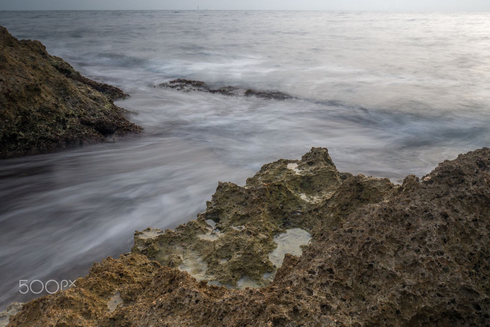 Panasonic Lumix DMC-GX7 sample photo. The slow sea #1 photography