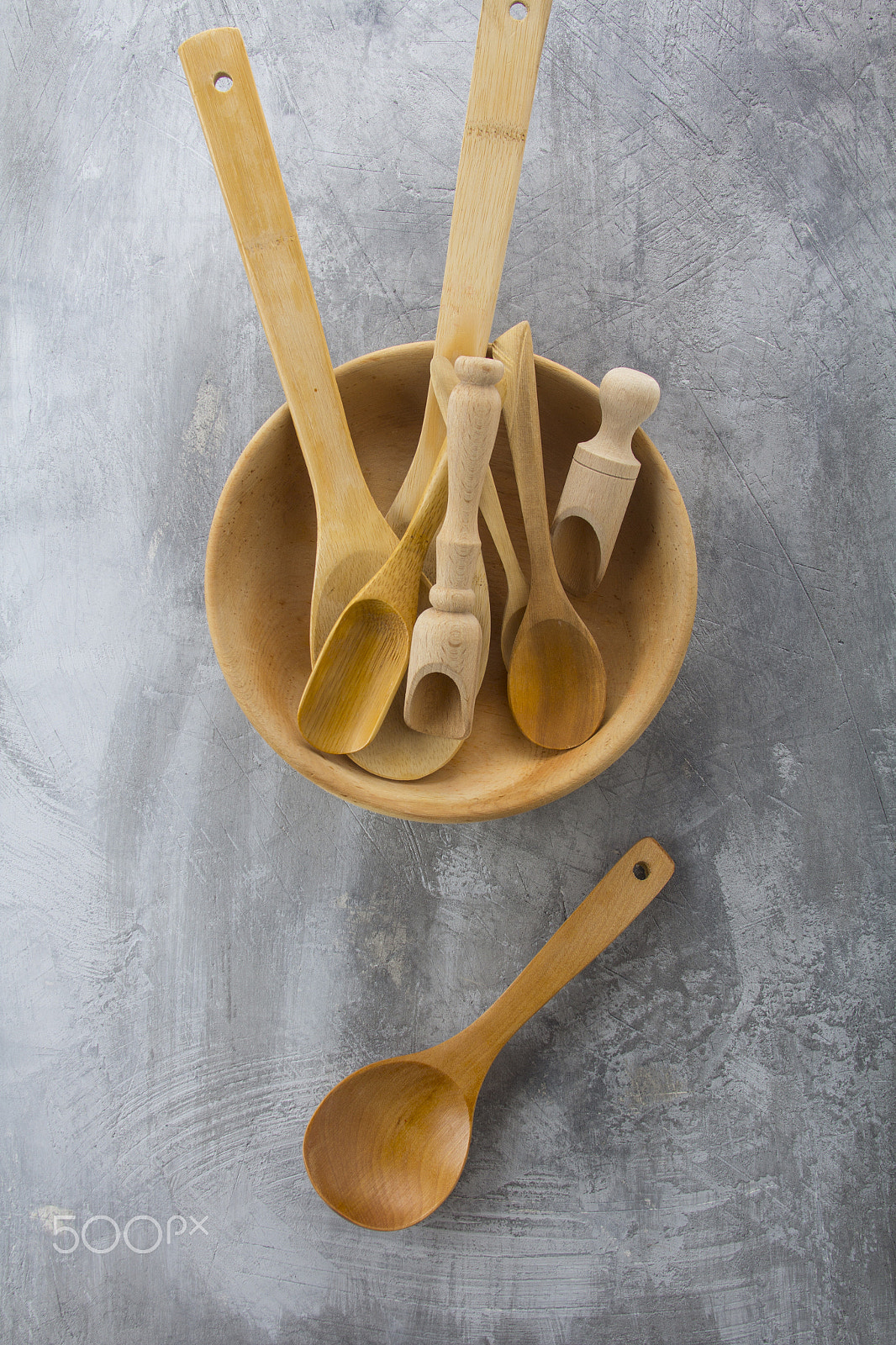Canon EOS 60D sample photo. Plate wooden spoons kitchen table rustic background photography
