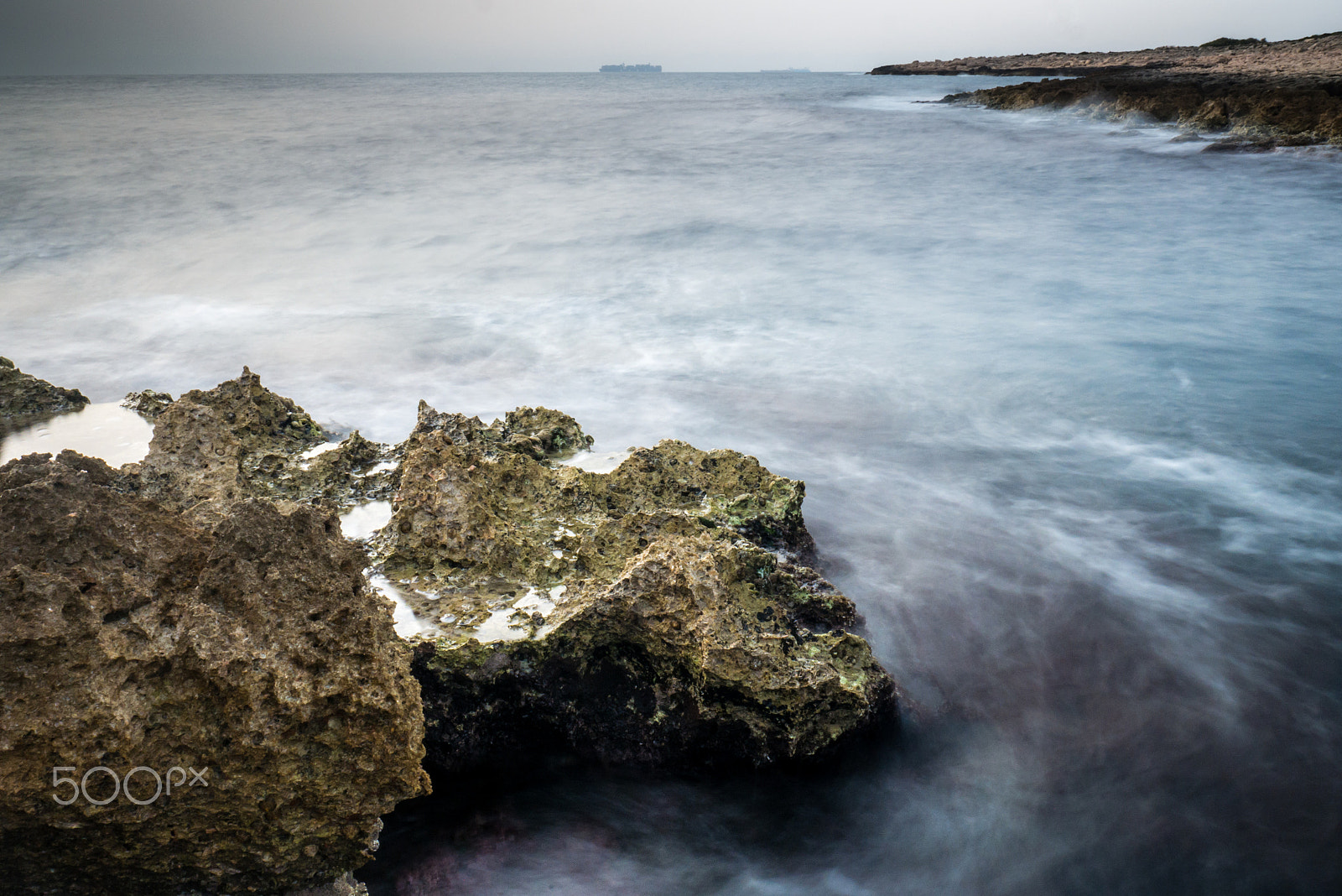 Panasonic Lumix DMC-GX7 sample photo. The slow sea #4 photography