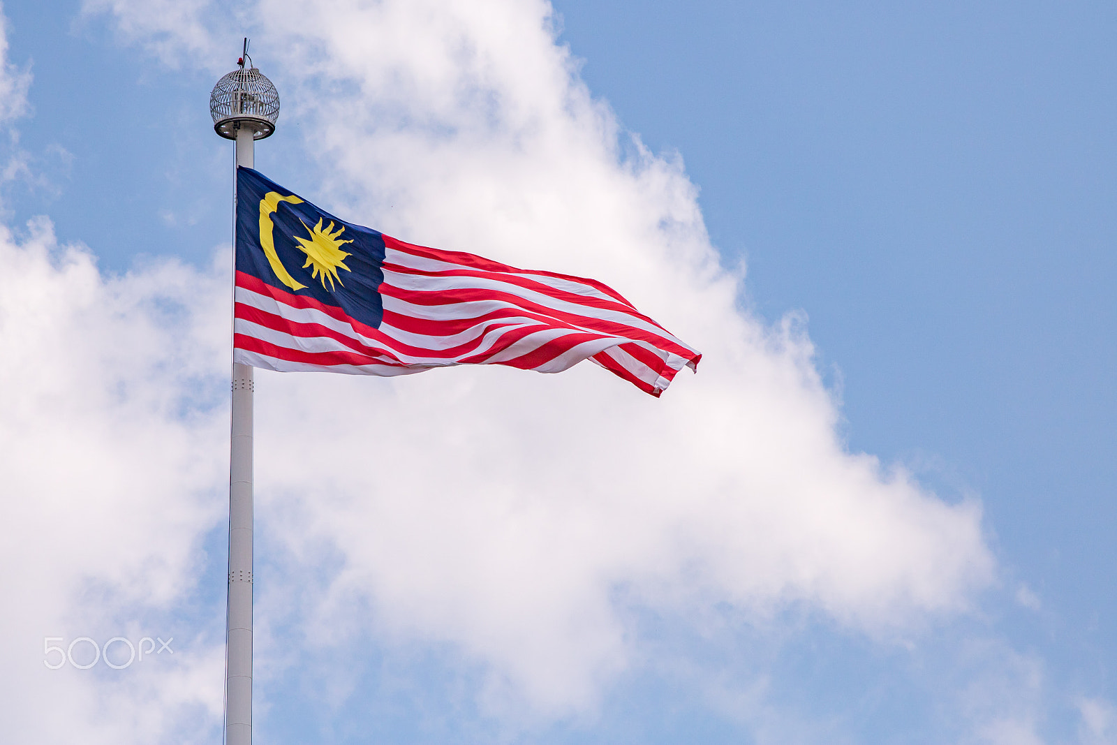 Canon EOS 760D (EOS Rebel T6s / EOS 8000D) sample photo. Jalur gemilang, a malaysian flag photography