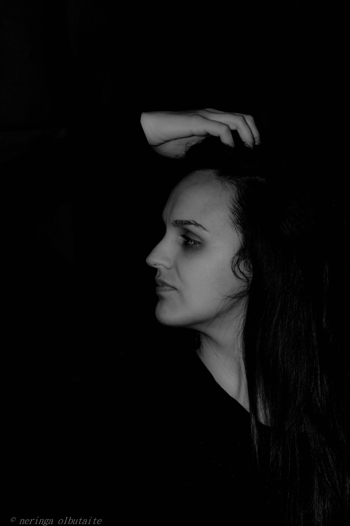 Canon EF 70-300mm F4-5.6 IS USM sample photo. In the dark. still practicing photography