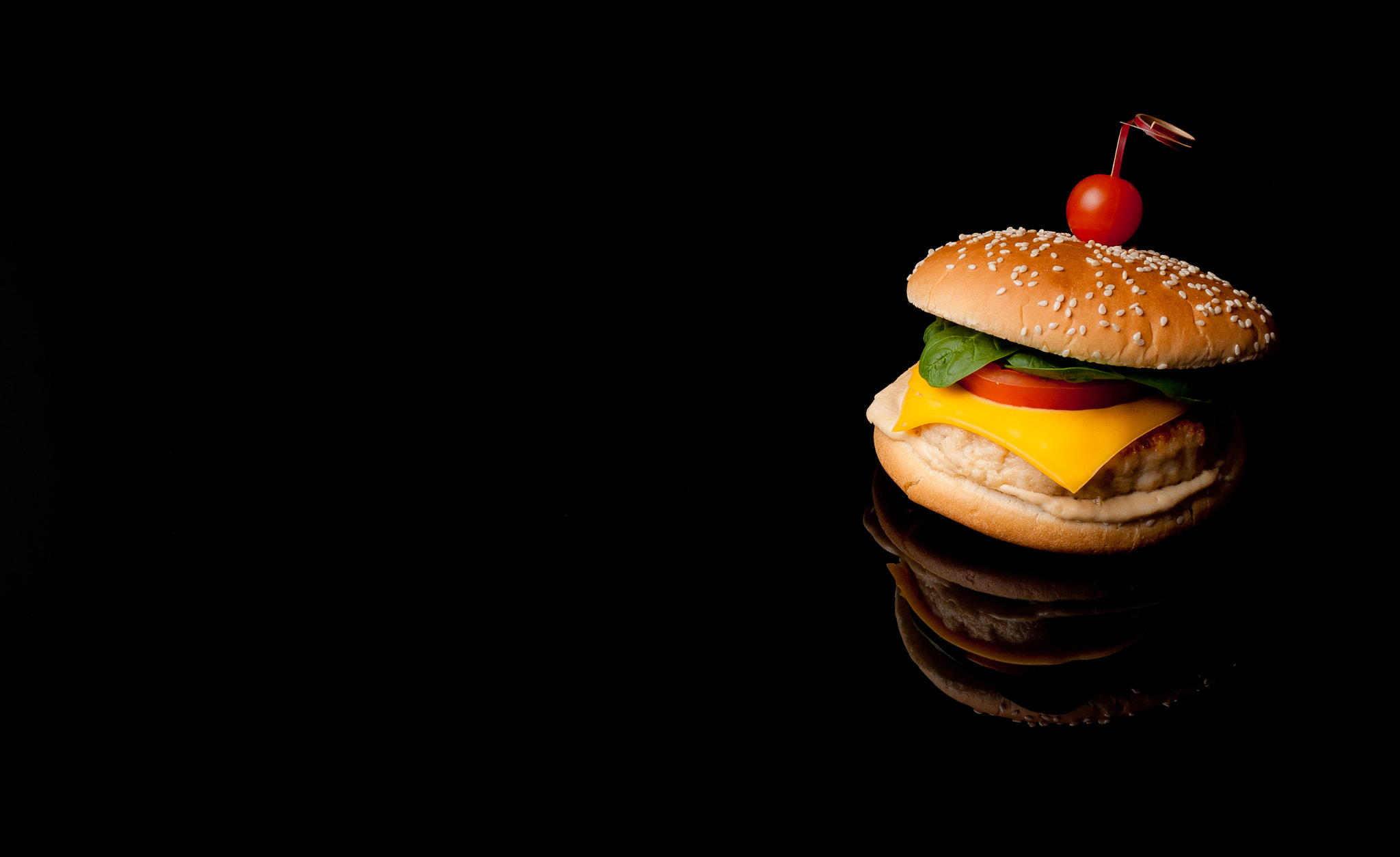 Nikon D200 sample photo. Burger photography