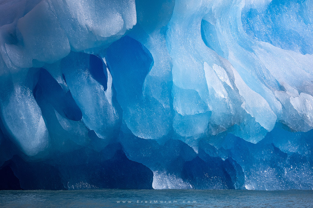 Canon EF 70-300mm F4-5.6L IS USM sample photo. Patagonian ice photography