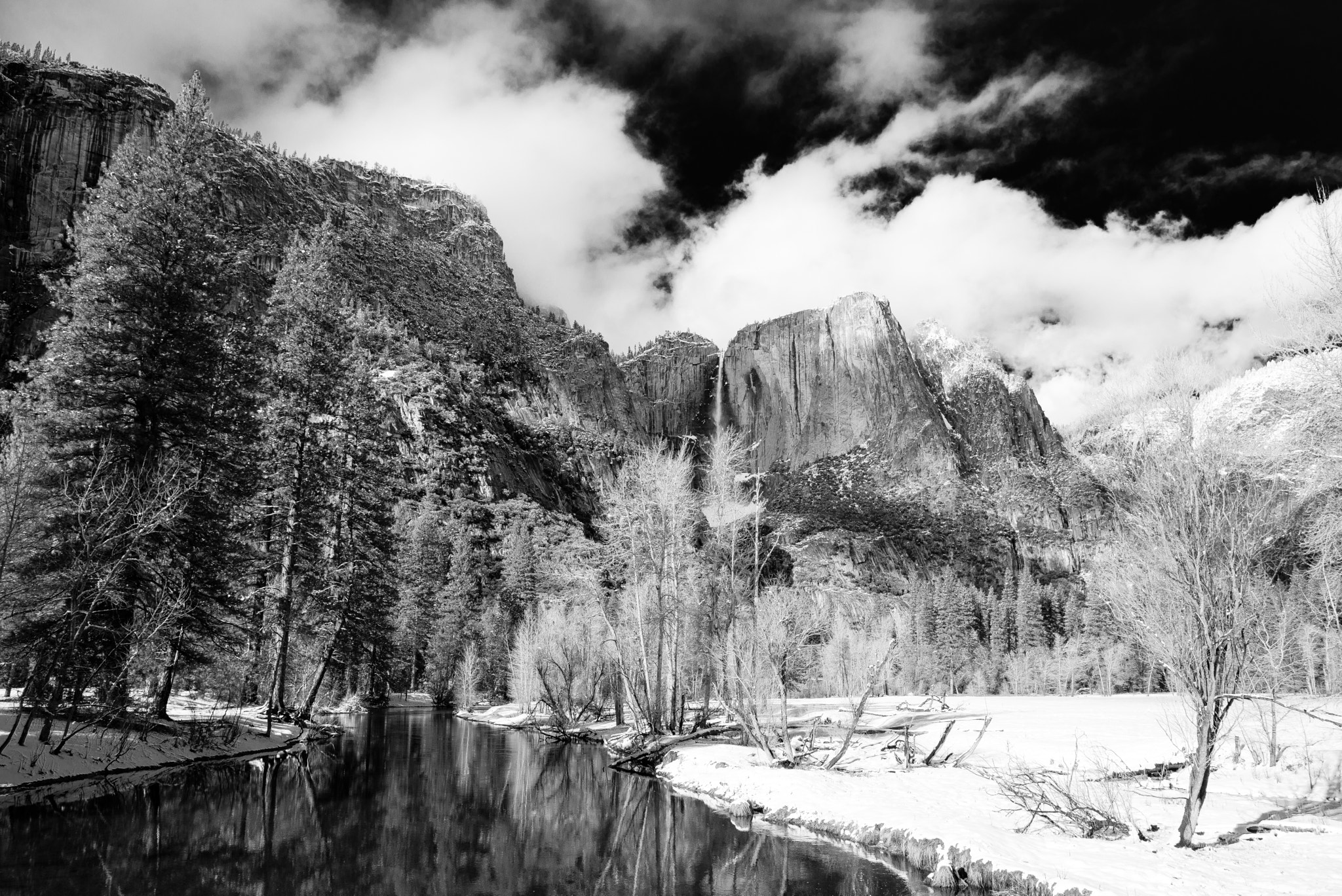 Nikon D600 + Sigma 24-105mm F4 DG OS HSM Art sample photo. Yosemite falls #1 photography