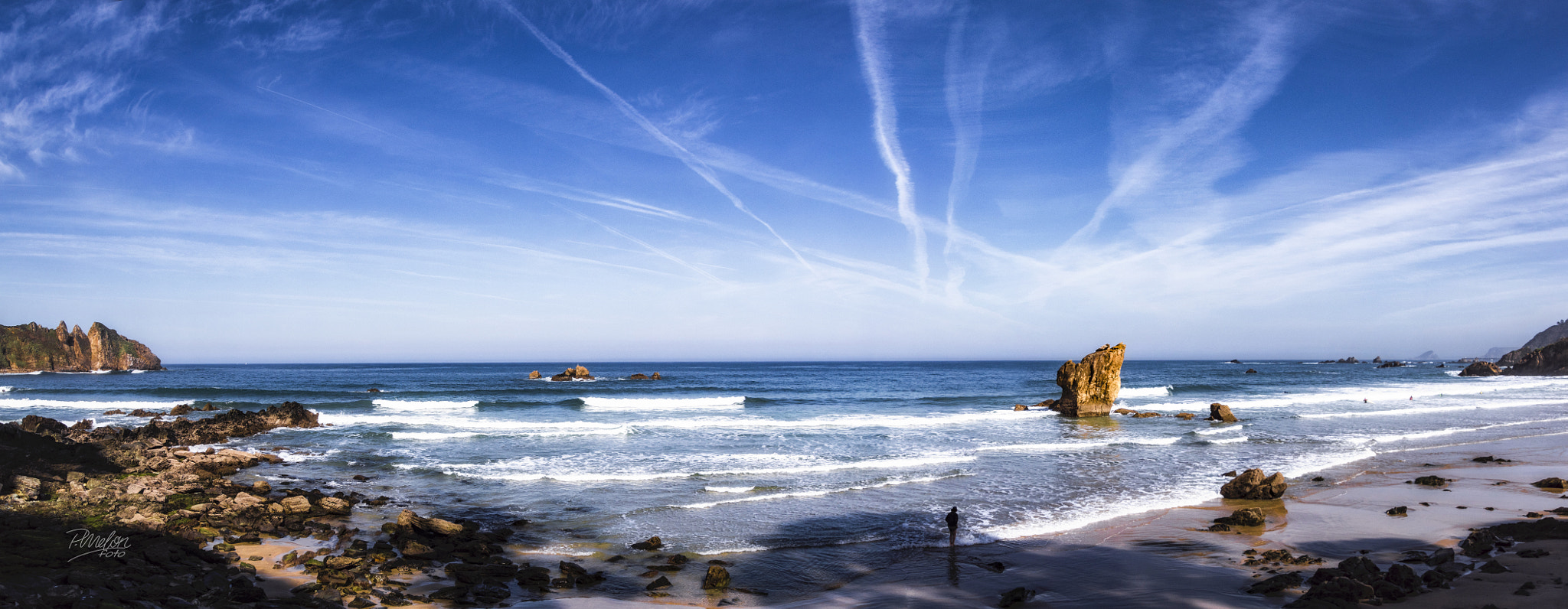 Sony SLT-A68 + Tamron 16-300mm F3.5-6.3 Di II VC PZD Macro sample photo. Playa de aguilar 3 images pano photography