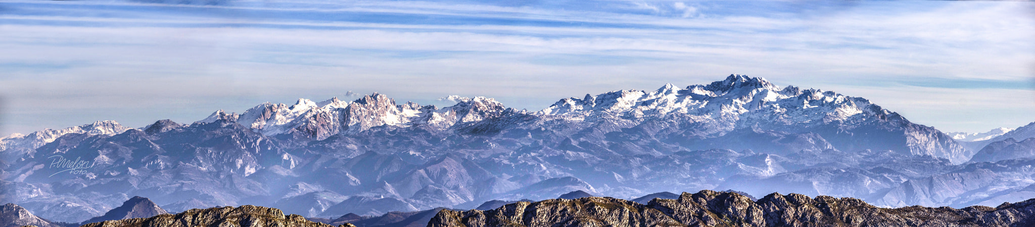 Tamron 16-300mm F3.5-6.3 Di II VC PZD Macro sample photo. Picos de europa 4 images pano photography