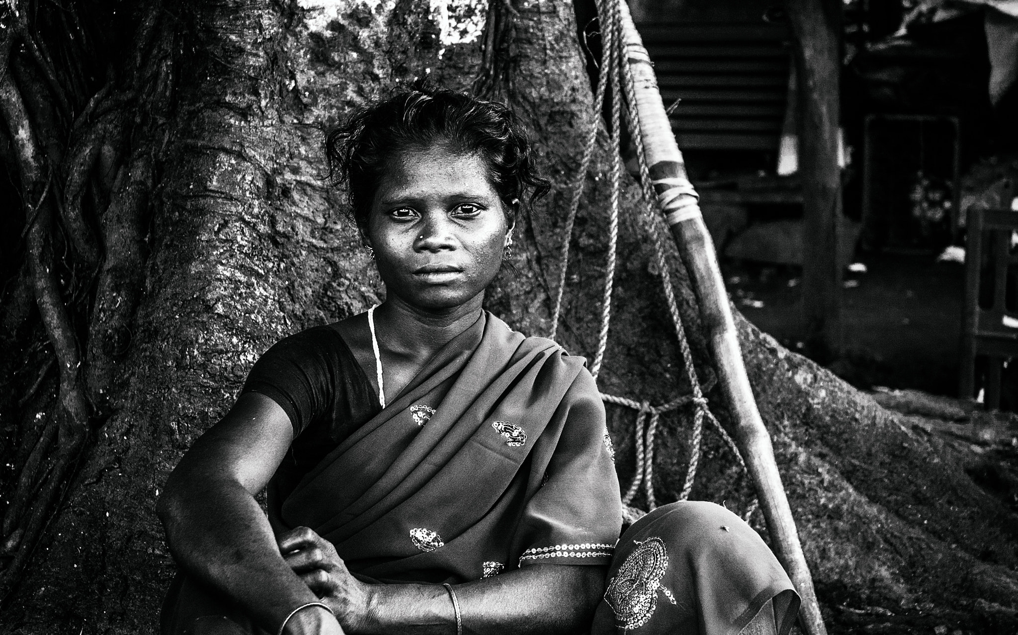 Nikon D70s sample photo. Lady selling corn photography
