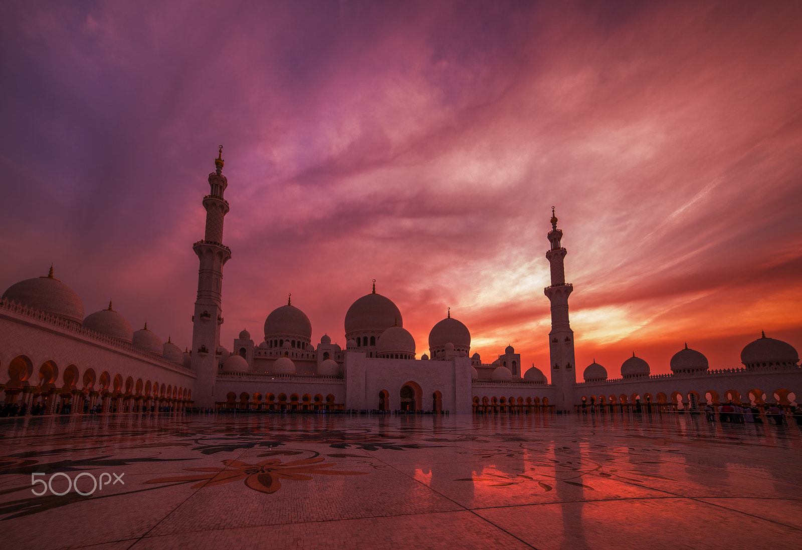Samyang 14mm F2.8 ED AS IF UMC sample photo. Sheikh zayed grand mosque photography