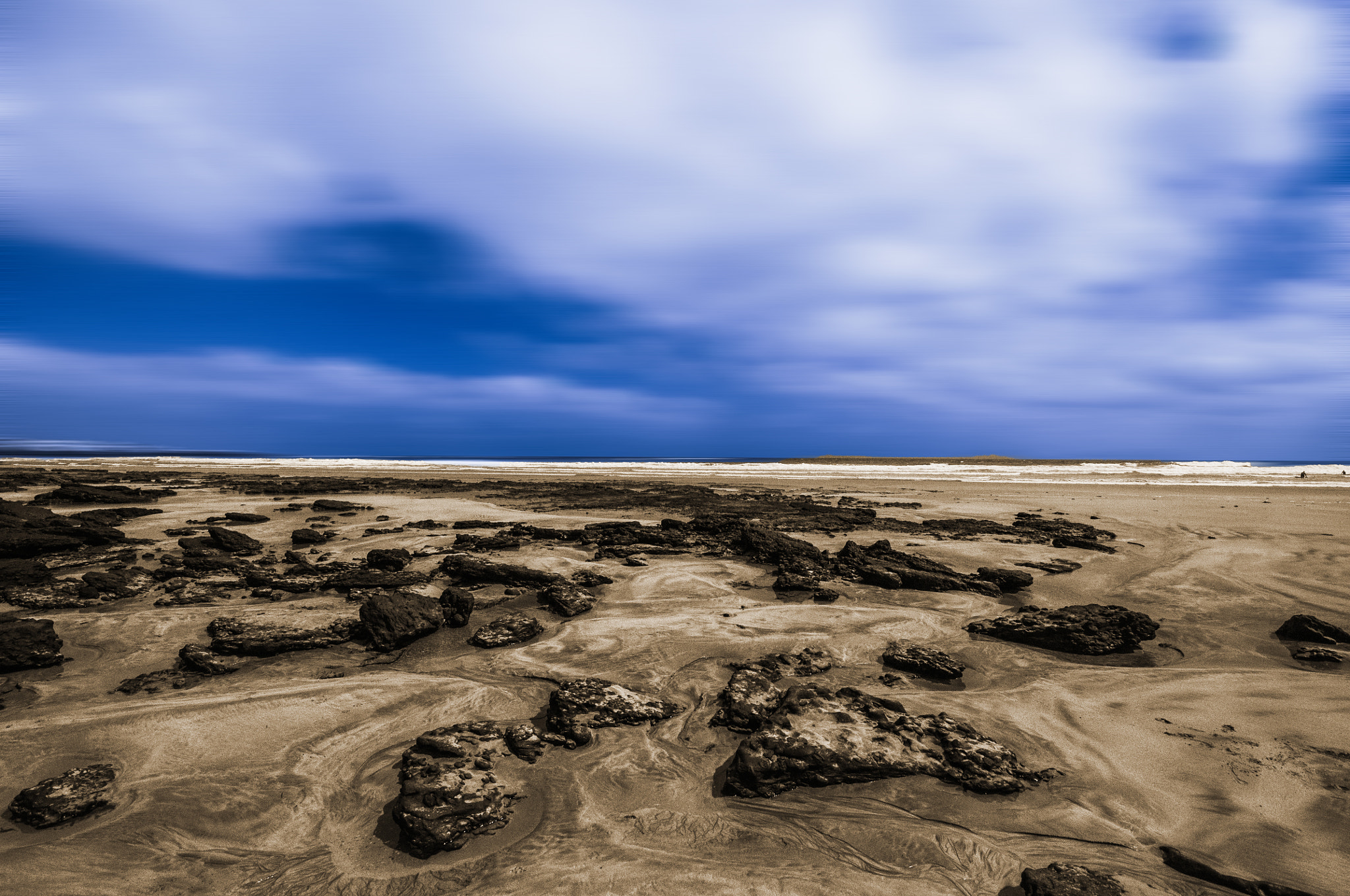 Nikon D5000 sample photo. Low tide photography