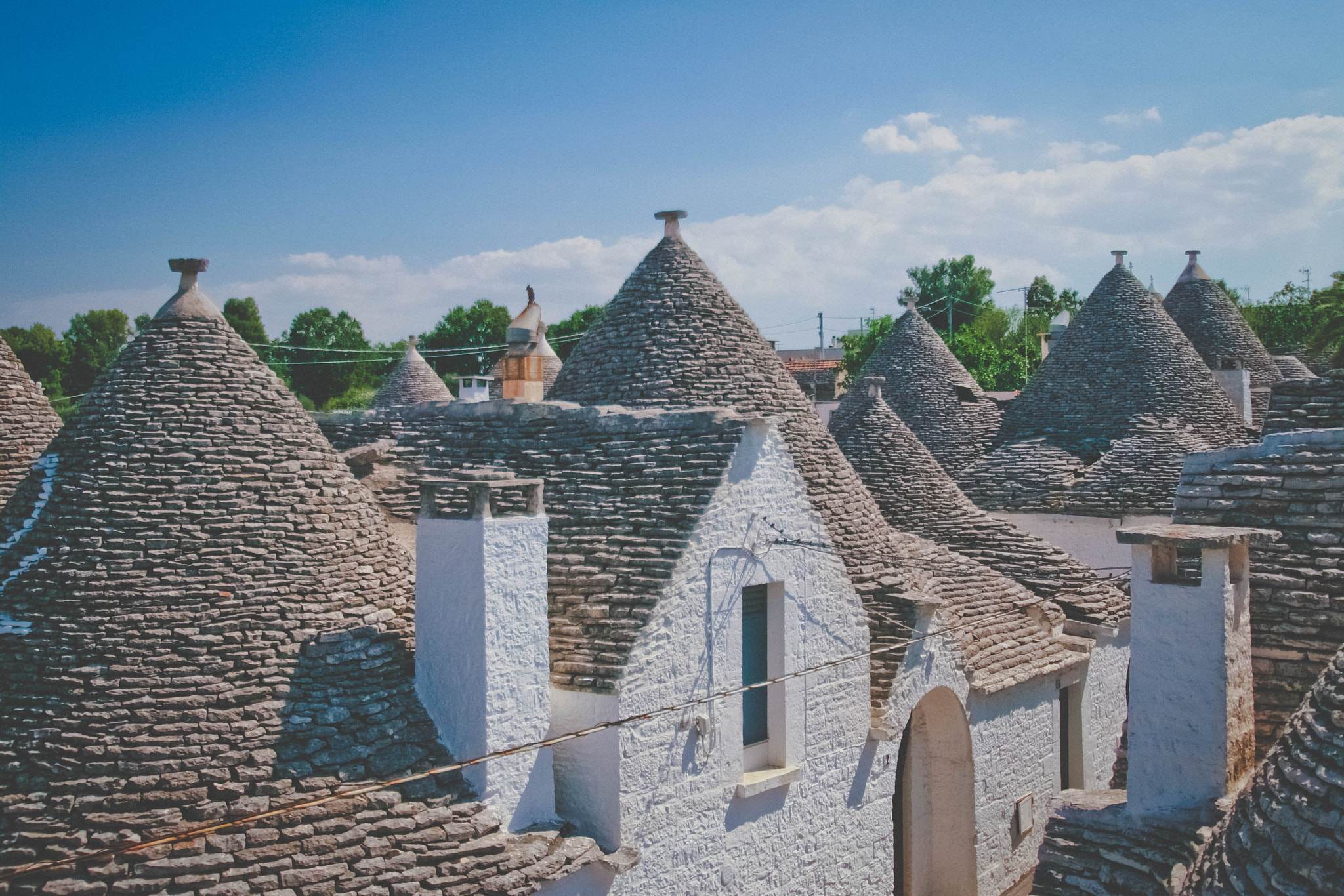 Sigma 10-20mm F3.5 EX DC HSM sample photo. Alberobello roofs photography