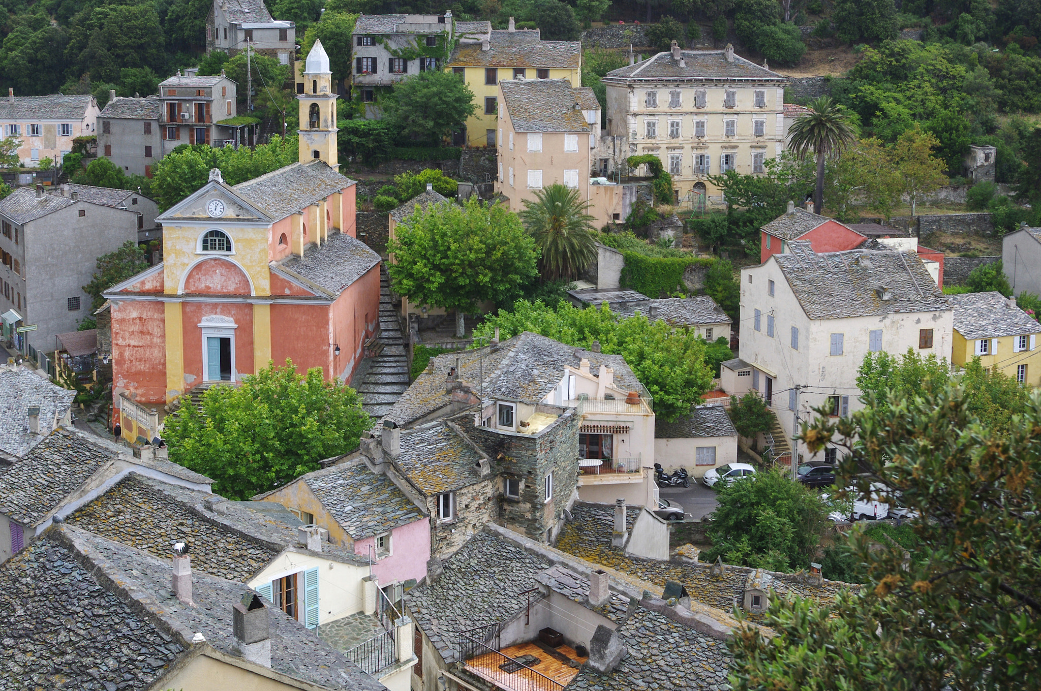 smc PENTAX-DA L 18-55mm F3.5-5.6 sample photo. Église santa ghjulia, nonza, corse... photography