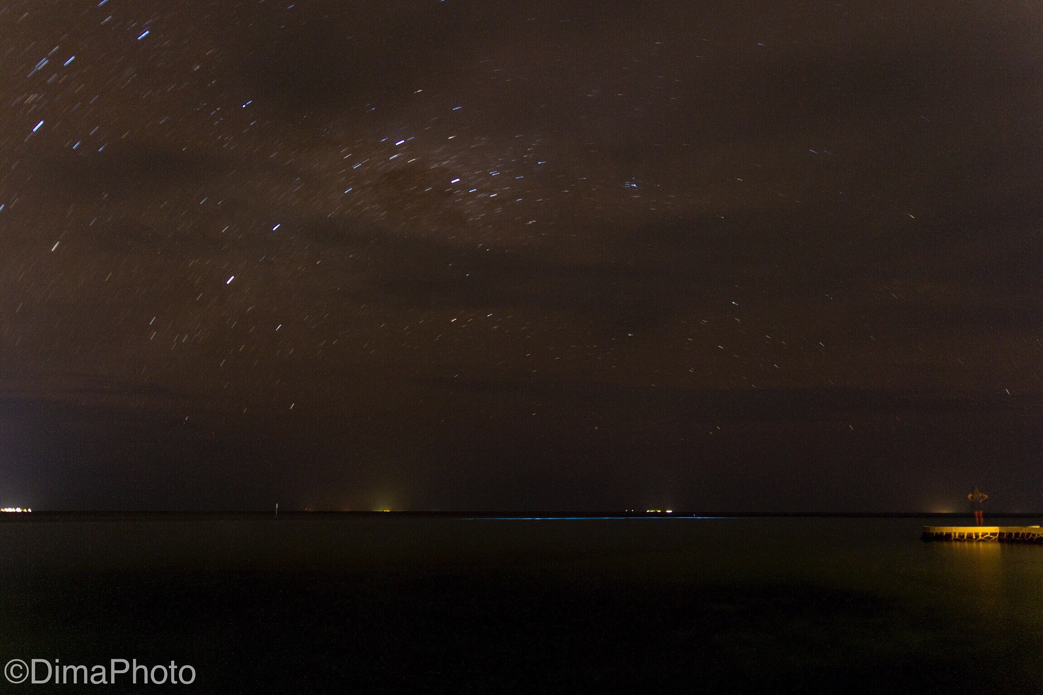 Canon EOS 7D + Sigma 18-35mm f/1.8 DC HSM sample photo. Indian ocean night. photography