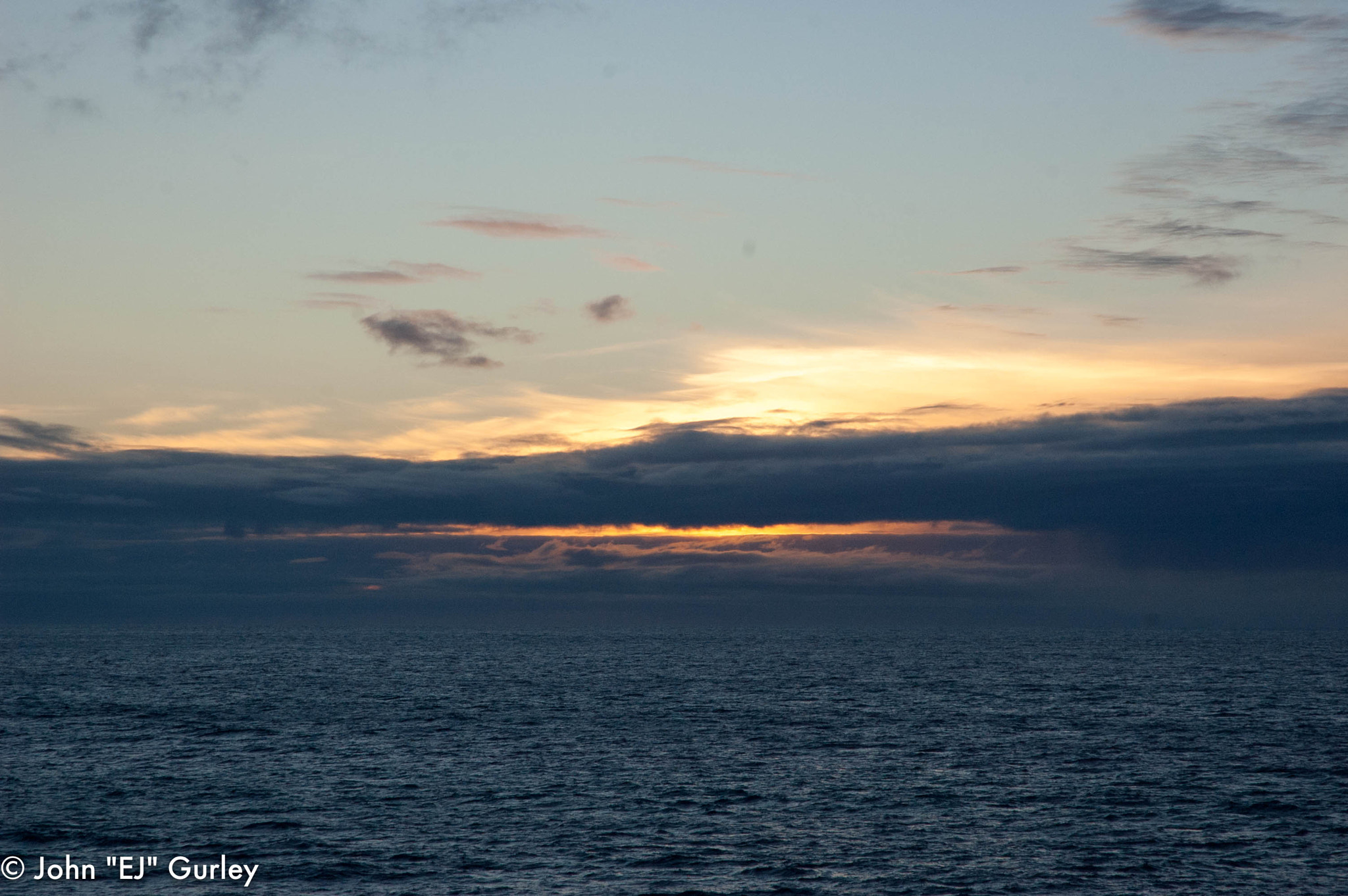 Nikon D70s sample photo. Sunset on drake passage photography