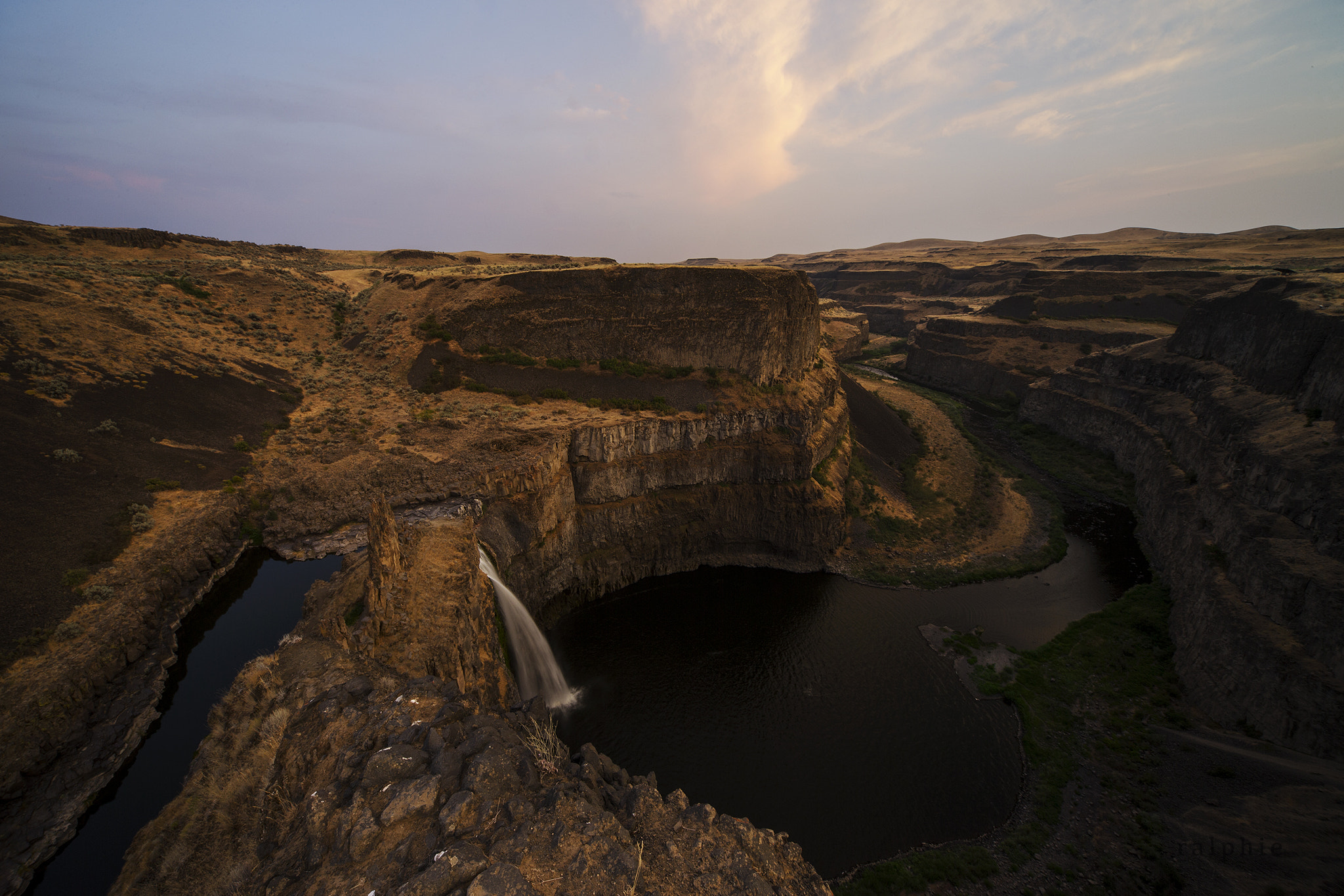 Canon EOS-1D X sample photo. Palouse falls photography