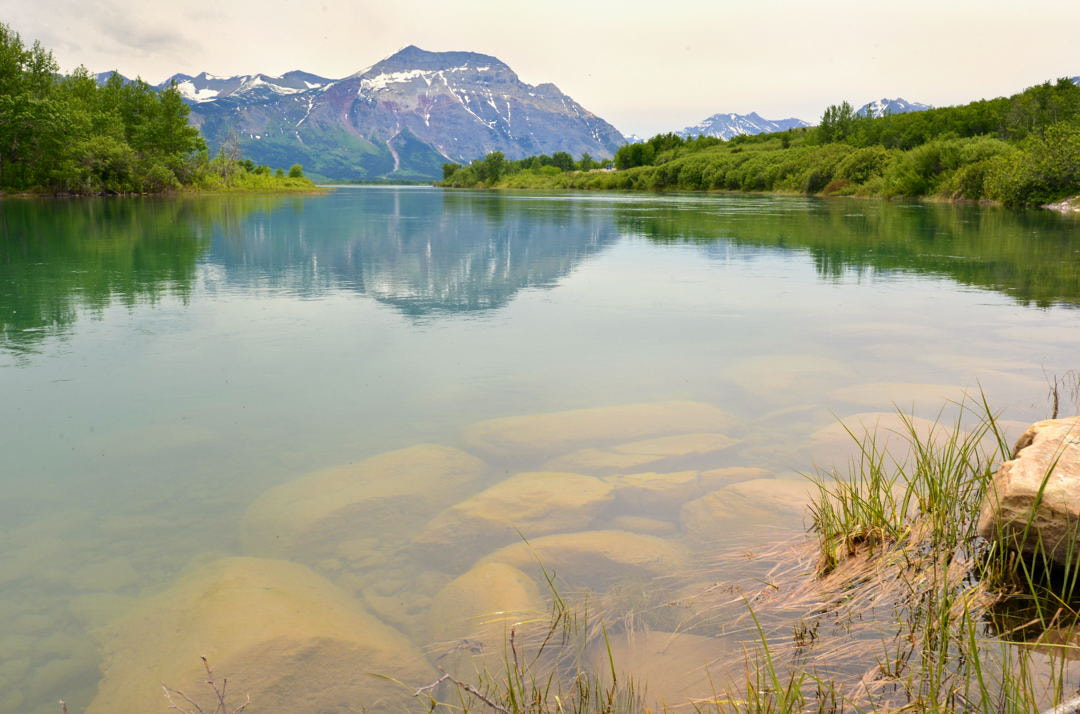 Nikon AF-S Nikkor 18-35mm F3.5-4.5G ED sample photo. Waterton national park river run photography