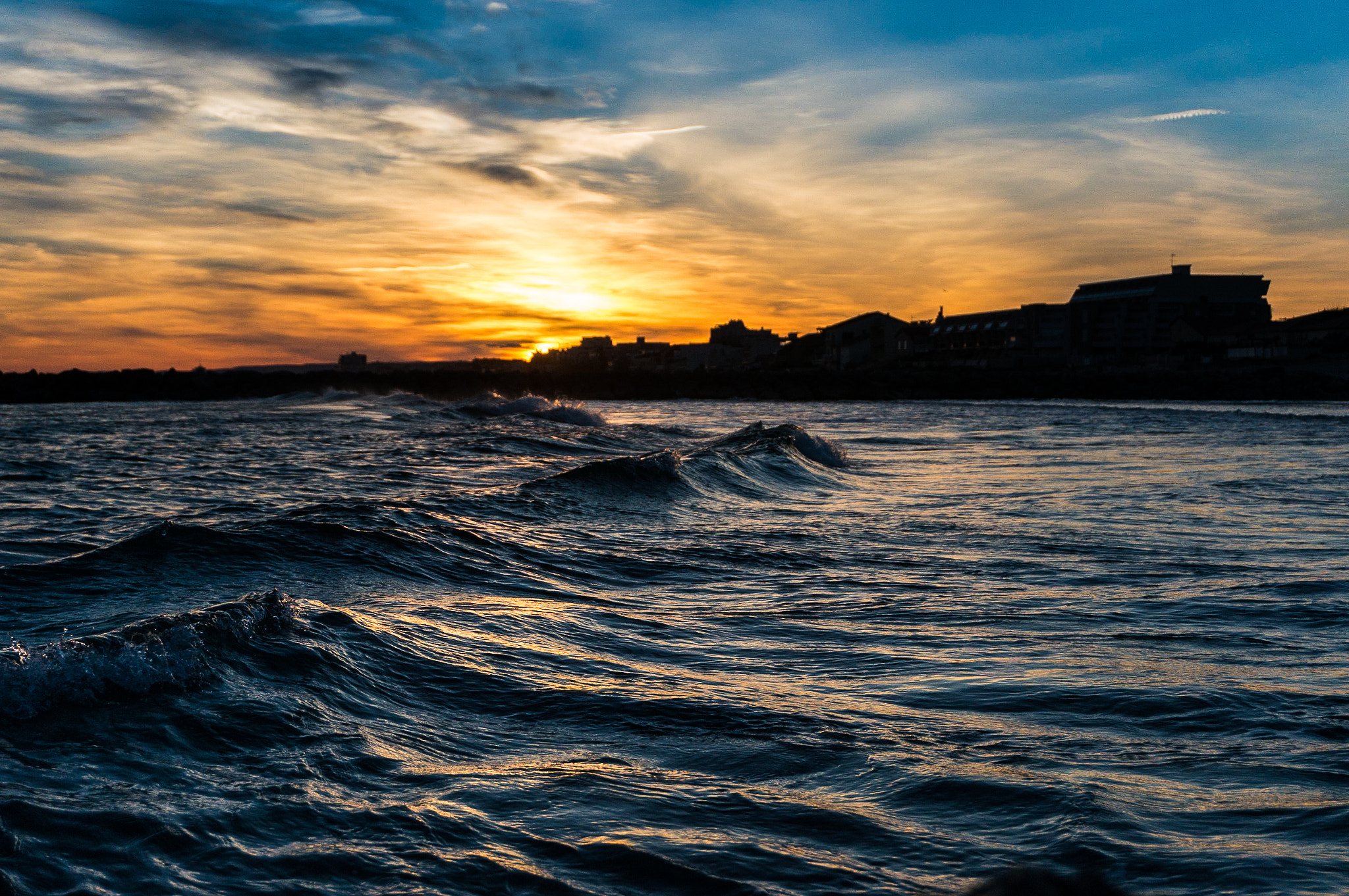 Sony Alpha NEX-5R sample photo. Seascape of camargue photography