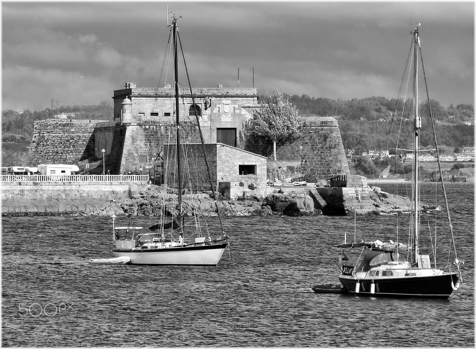 Samsung Pro 815 sample photo. Castillo de san anton photography