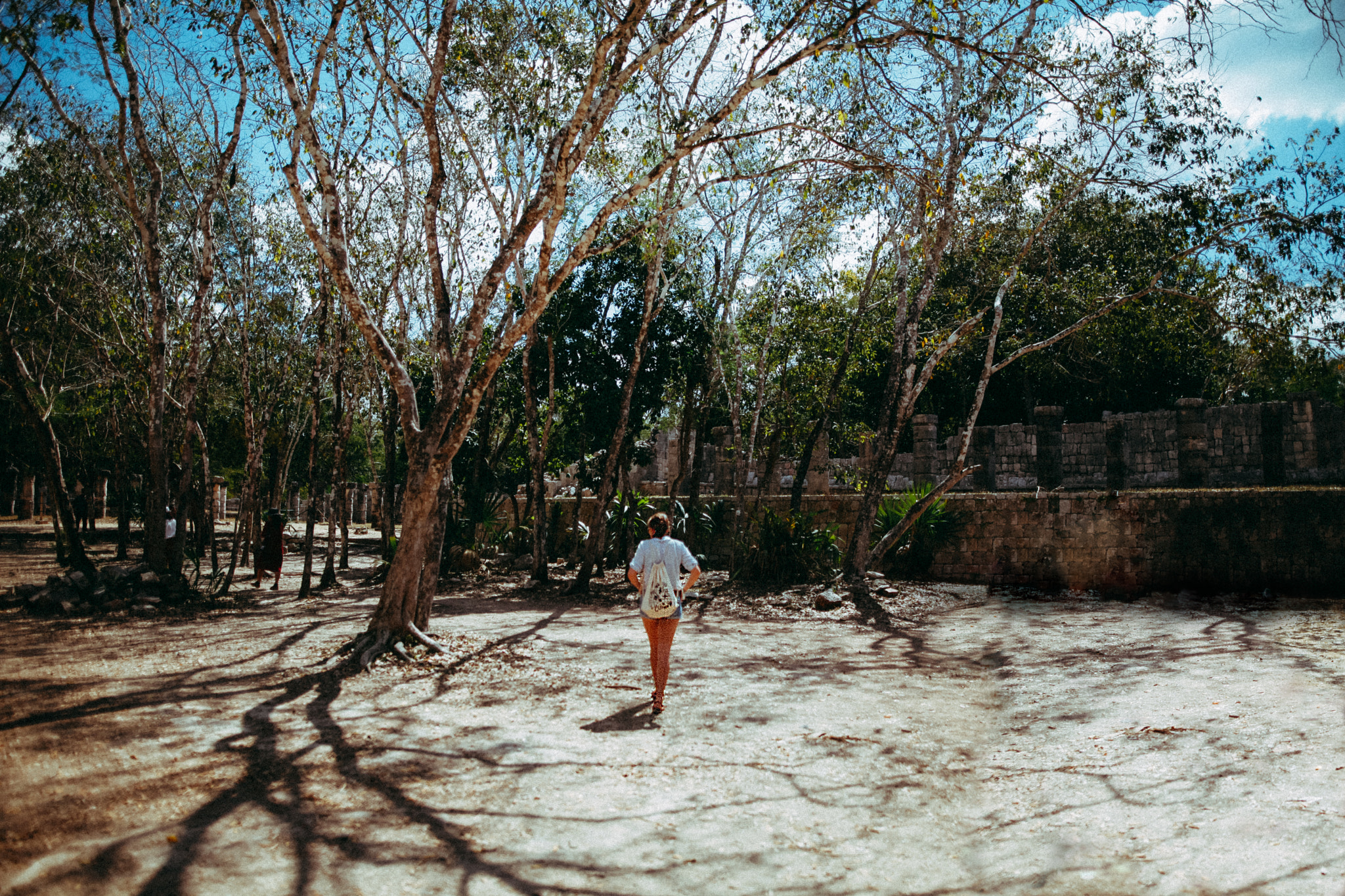 Canon EOS 5D Mark II + Sigma 24mm F1.4 DG HSM Art sample photo. Exploring mexican ruins photography