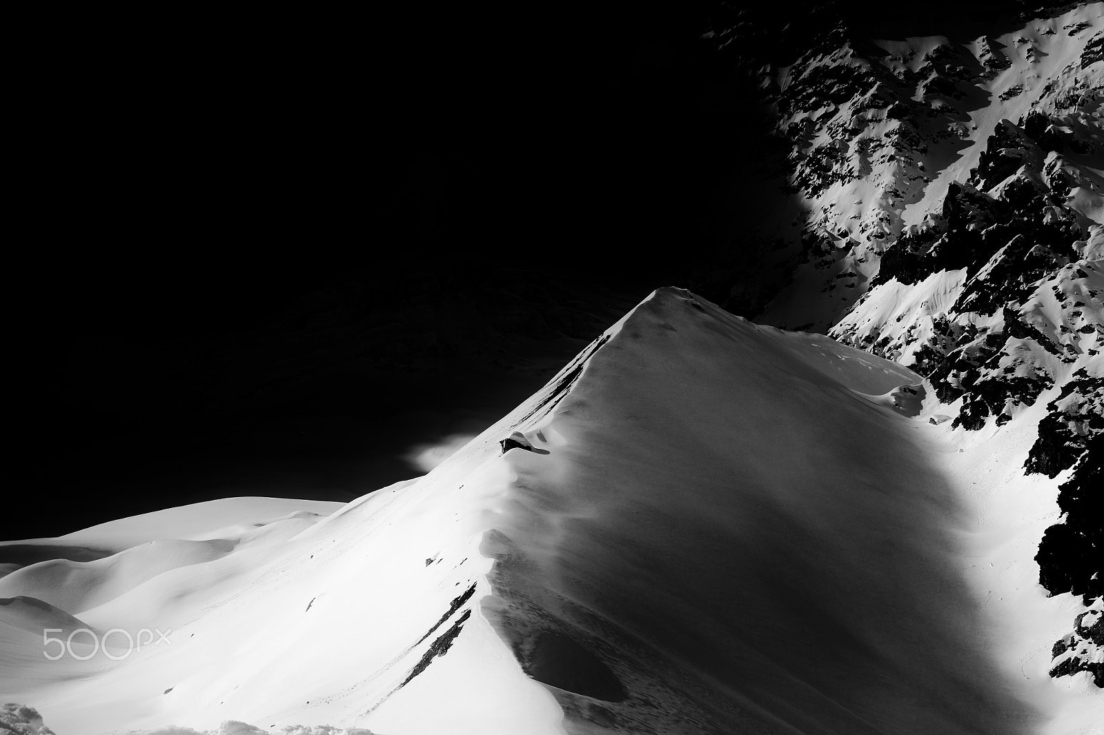 Olympus OM-D E-M1 sample photo. Darkness in the mountains photography