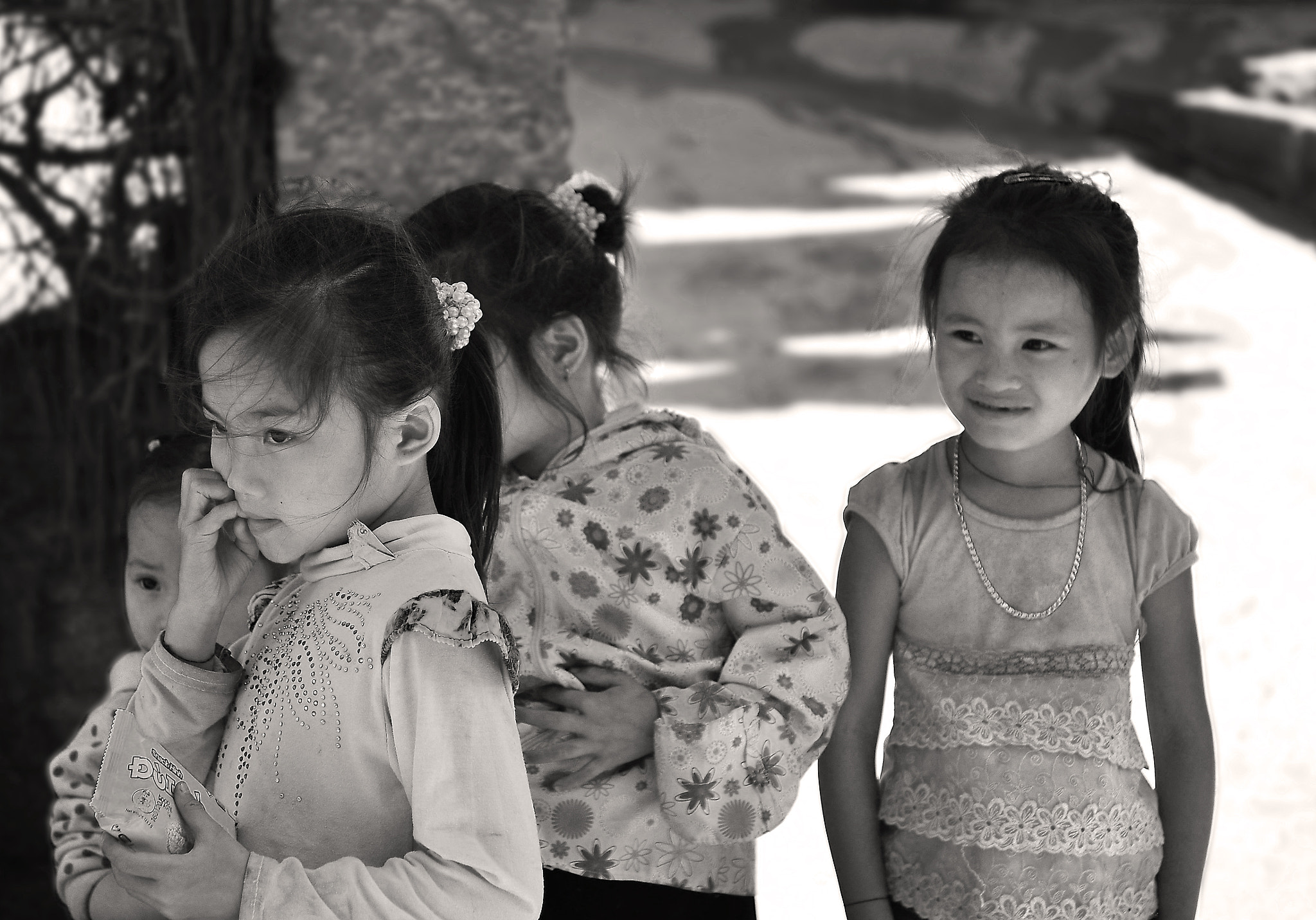 Nikon D7000 sample photo. Les quatre petites filles. photography