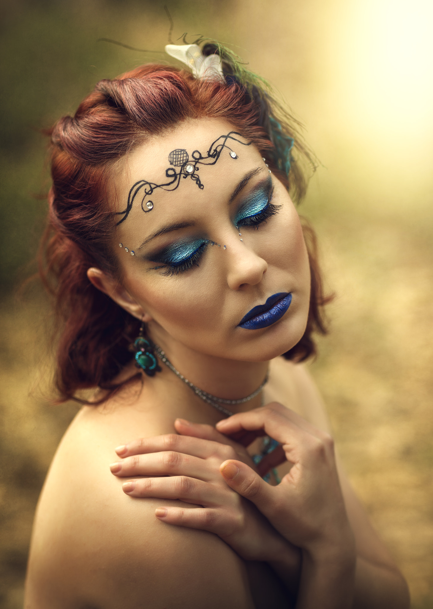 Canon EF 85mm F1.2L II USM sample photo. La diosa del jardin photography