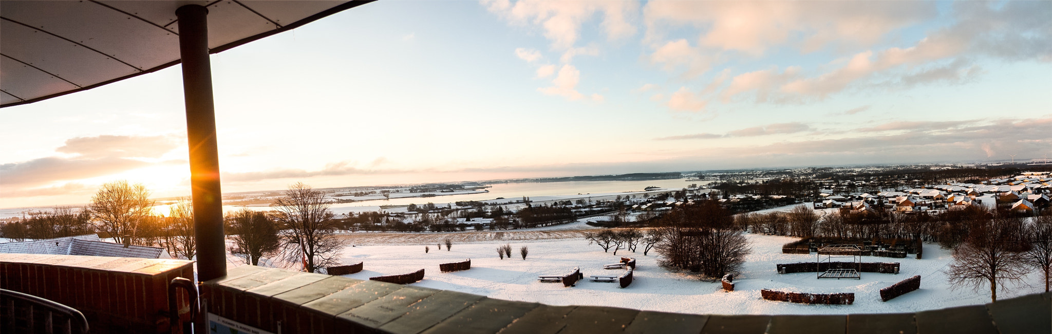 Canon EF-S 17-85mm F4-5.6 IS USM sample photo. Winter panorama photography