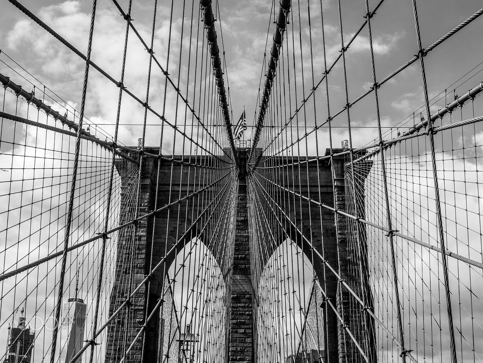 Panasonic Lumix DMC-GF6 sample photo. Brooklyn bridge photography