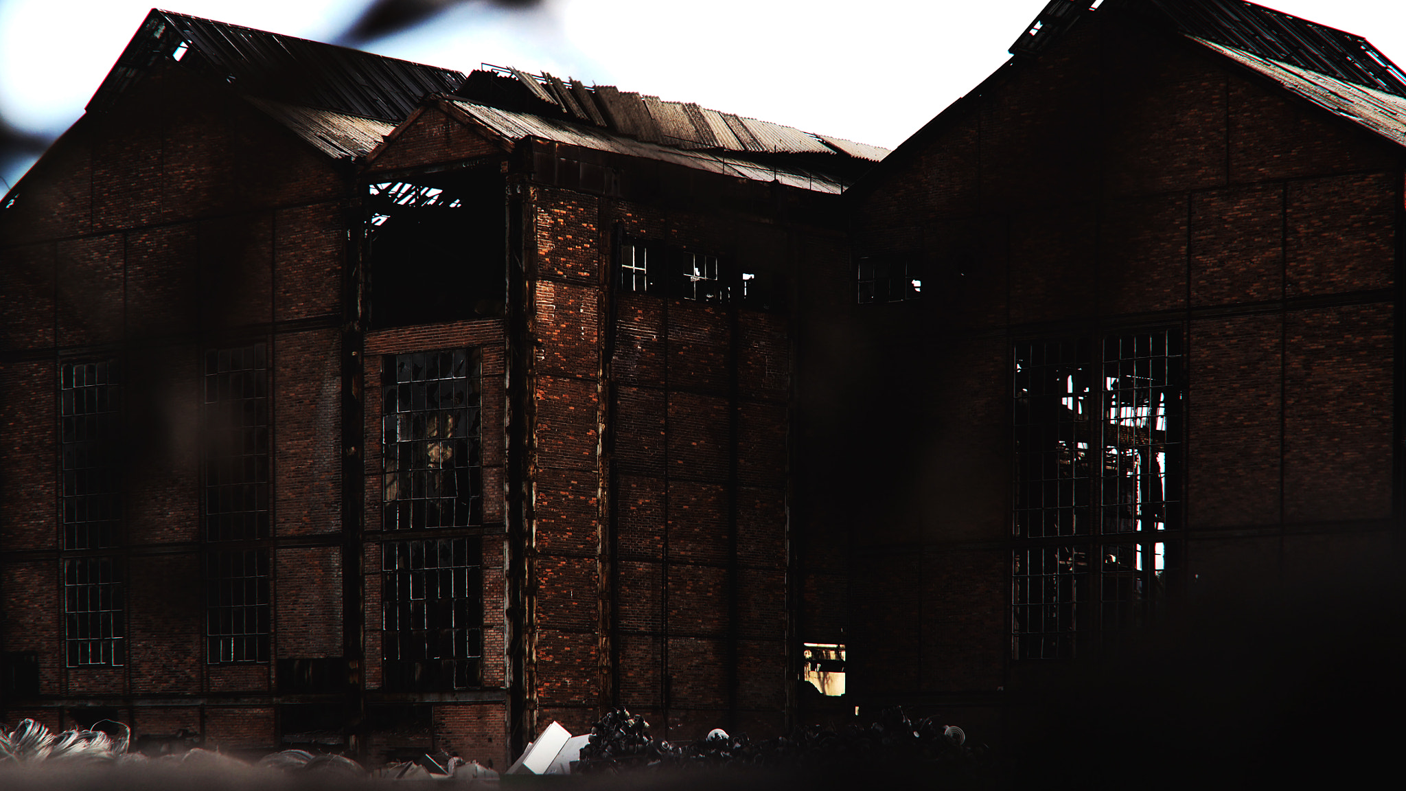 Olympus OM-D E-M10 II sample photo. Ruin photography