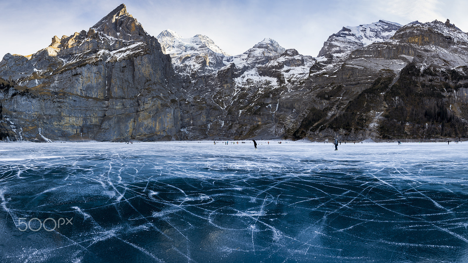 Canon TS-E 24.0mm f/3.5 L II sample photo. Scratched ice photography