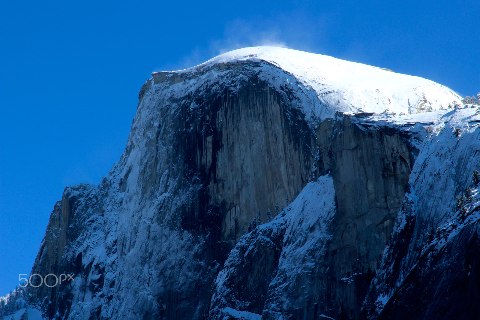 Canon EOS 600D (Rebel EOS T3i / EOS Kiss X5) sample photo. Yosemite's half dome photography