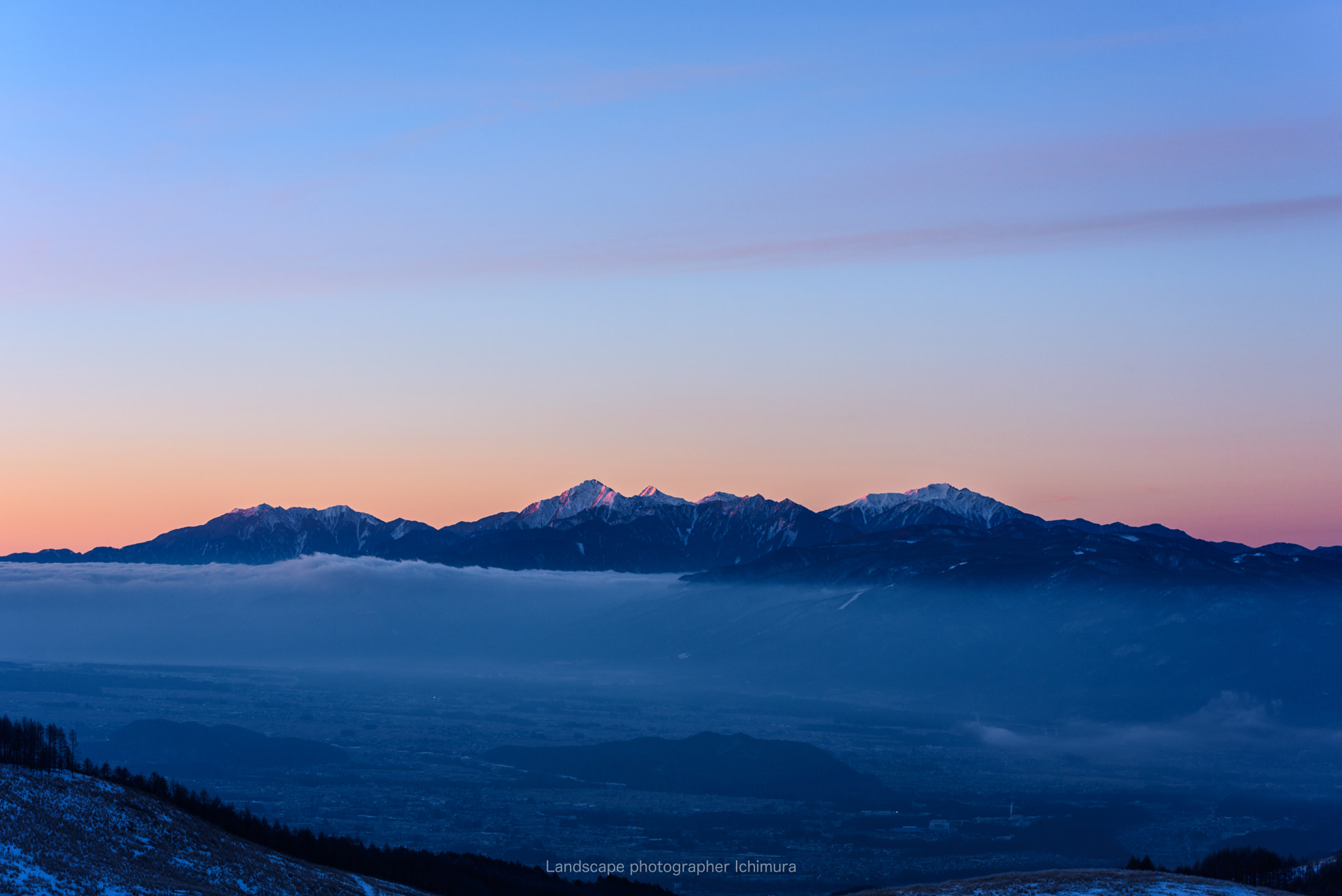 Sigma 70-200mm F2.8 EX DG OS HSM sample photo. The alpine daybreak photography