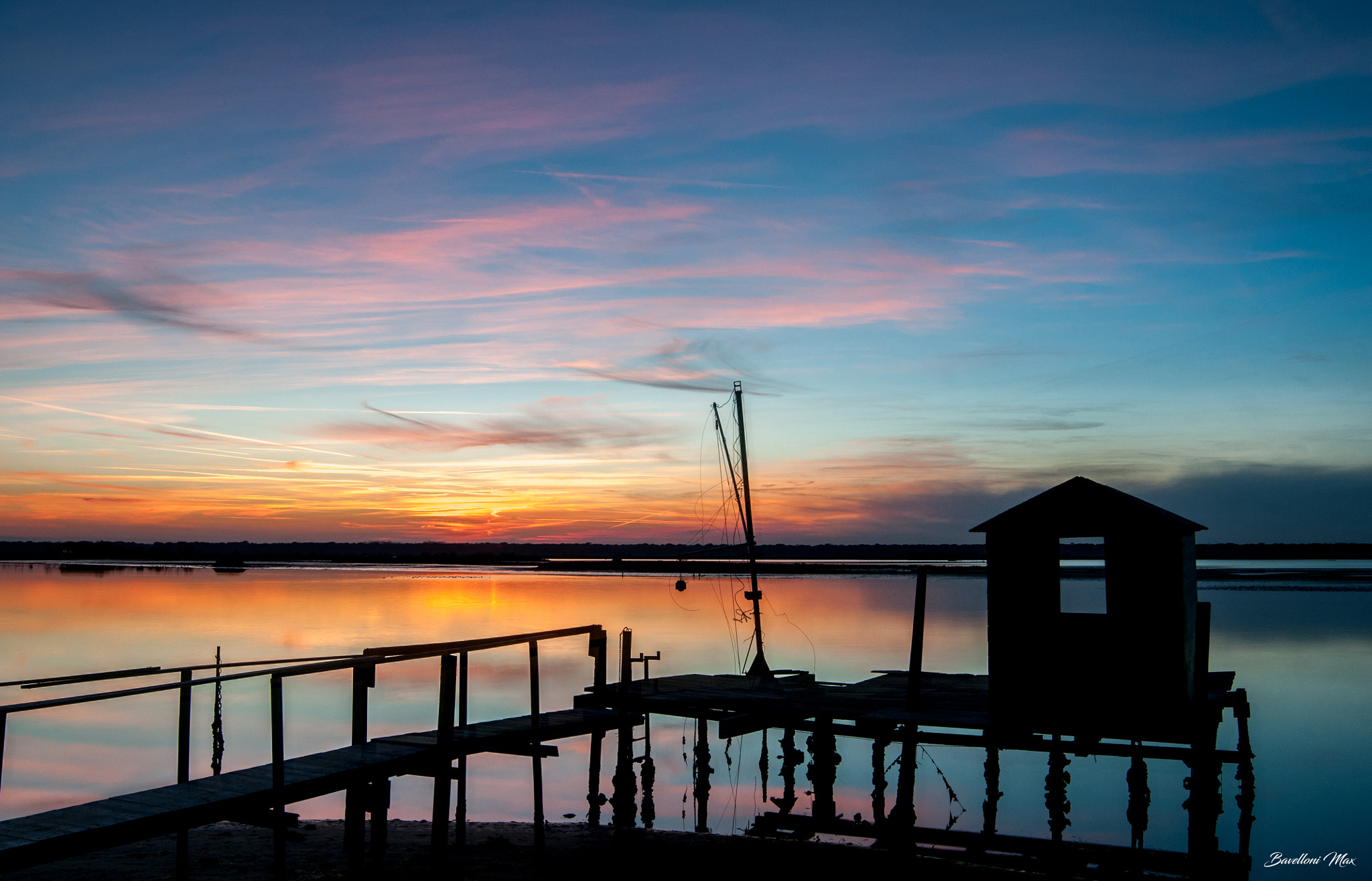 Nikon D300 sample photo. Quiet at sunset photography
