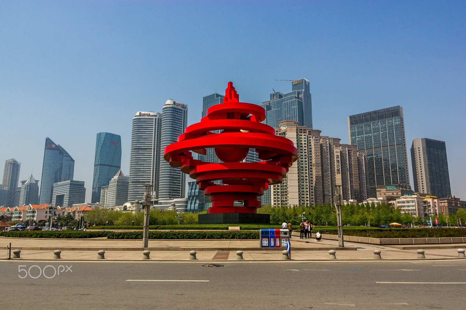 Canon EOS 550D (EOS Rebel T2i / EOS Kiss X4) sample photo. May fourth square, qingdao photography