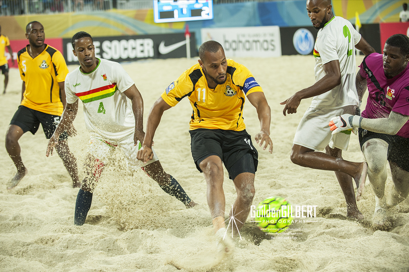 Nikon D3 sample photo. Concacaf beach soccer championships - bahamas 2017 photography
