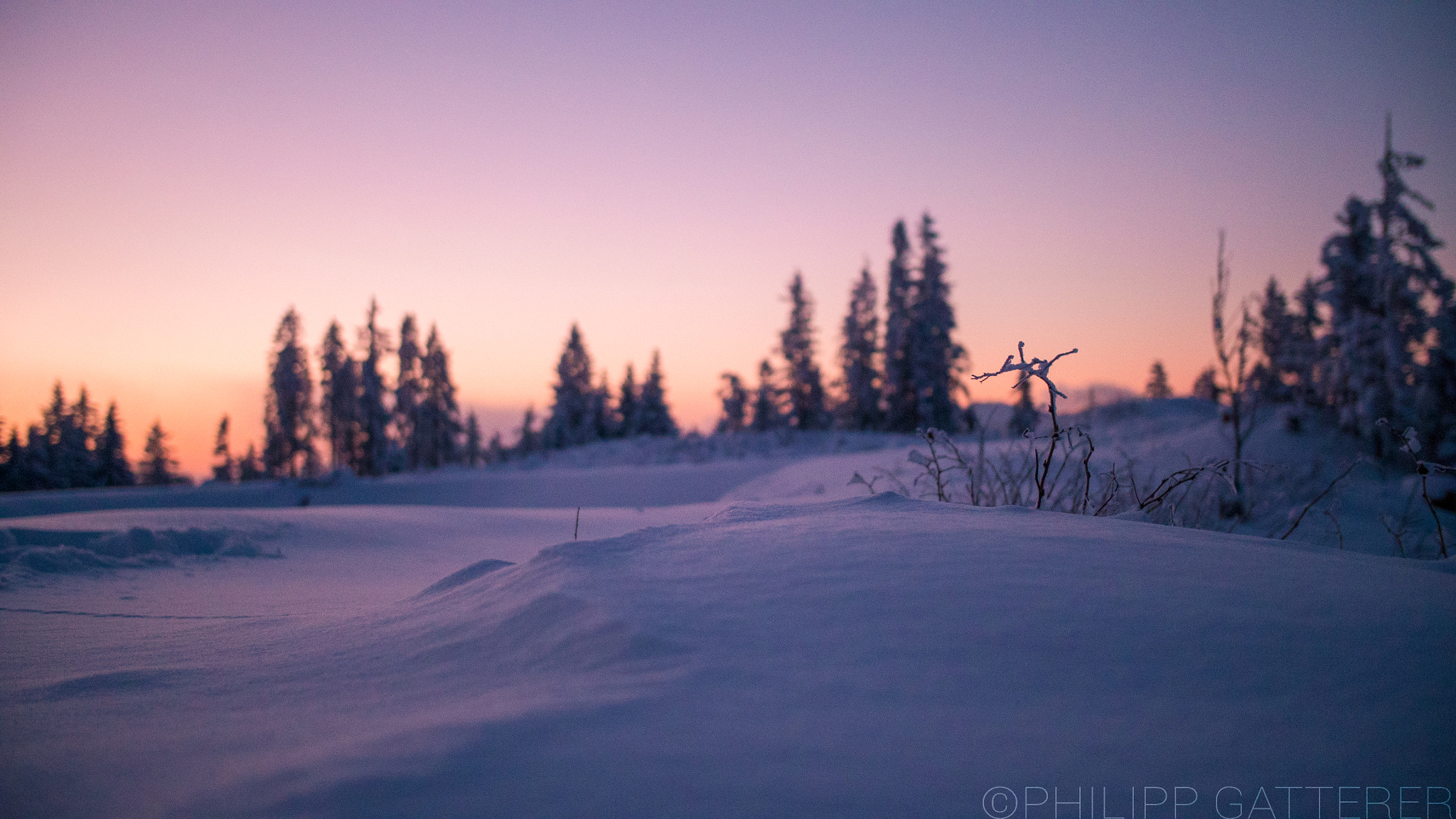 .64x Metabones 18-35/1.8 sample photo. Just snow photography