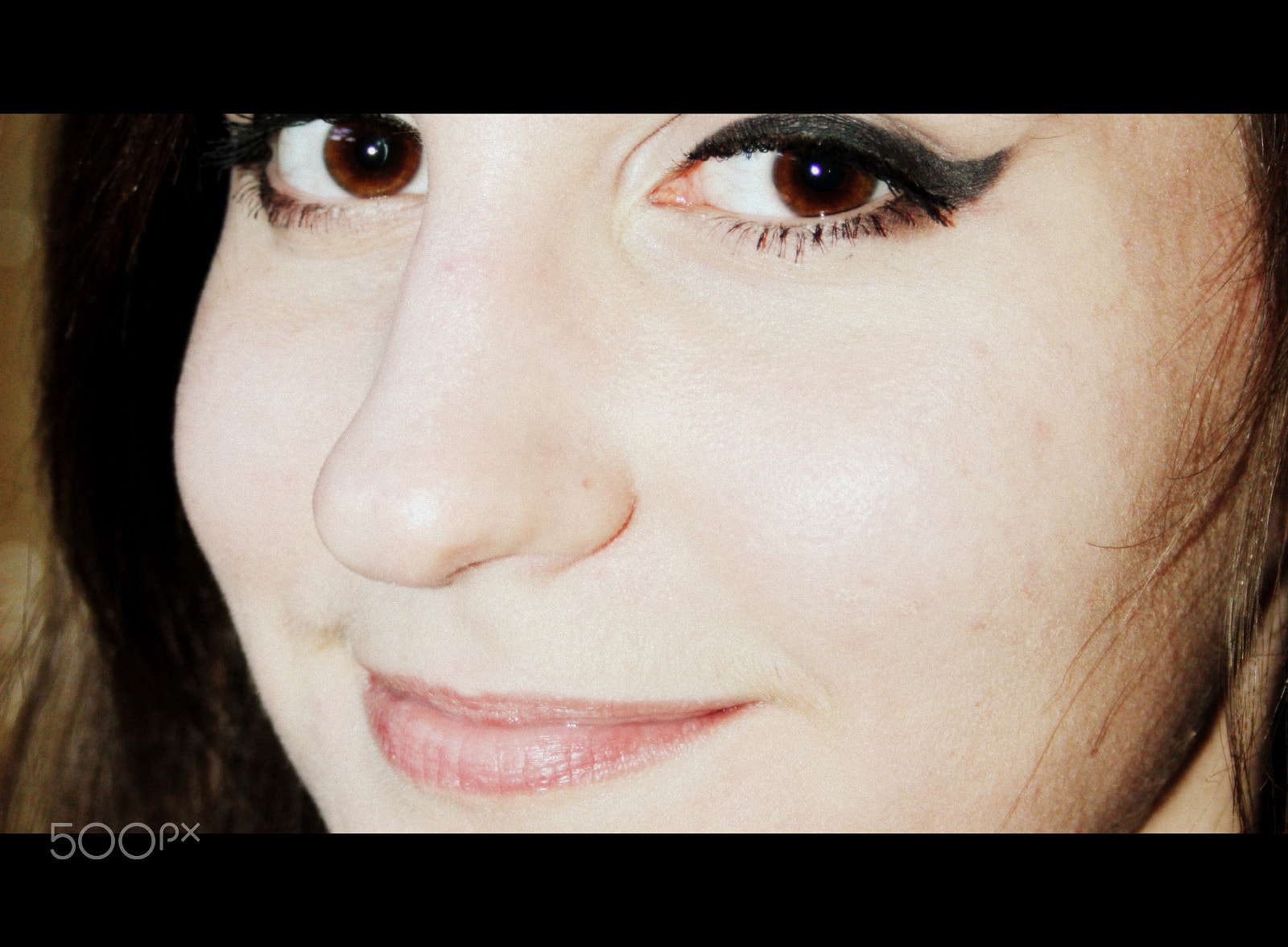 Canon EF-S 18-55mm F3.5-5.6 II sample photo. In her magic eyes photography