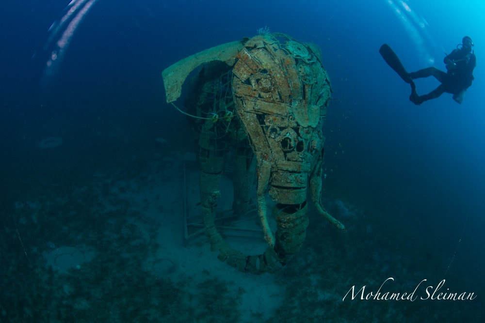 Tokina AT-X 10-17mm F3.5-4.5 DX Fisheye sample photo. Dahab lighthouse photography