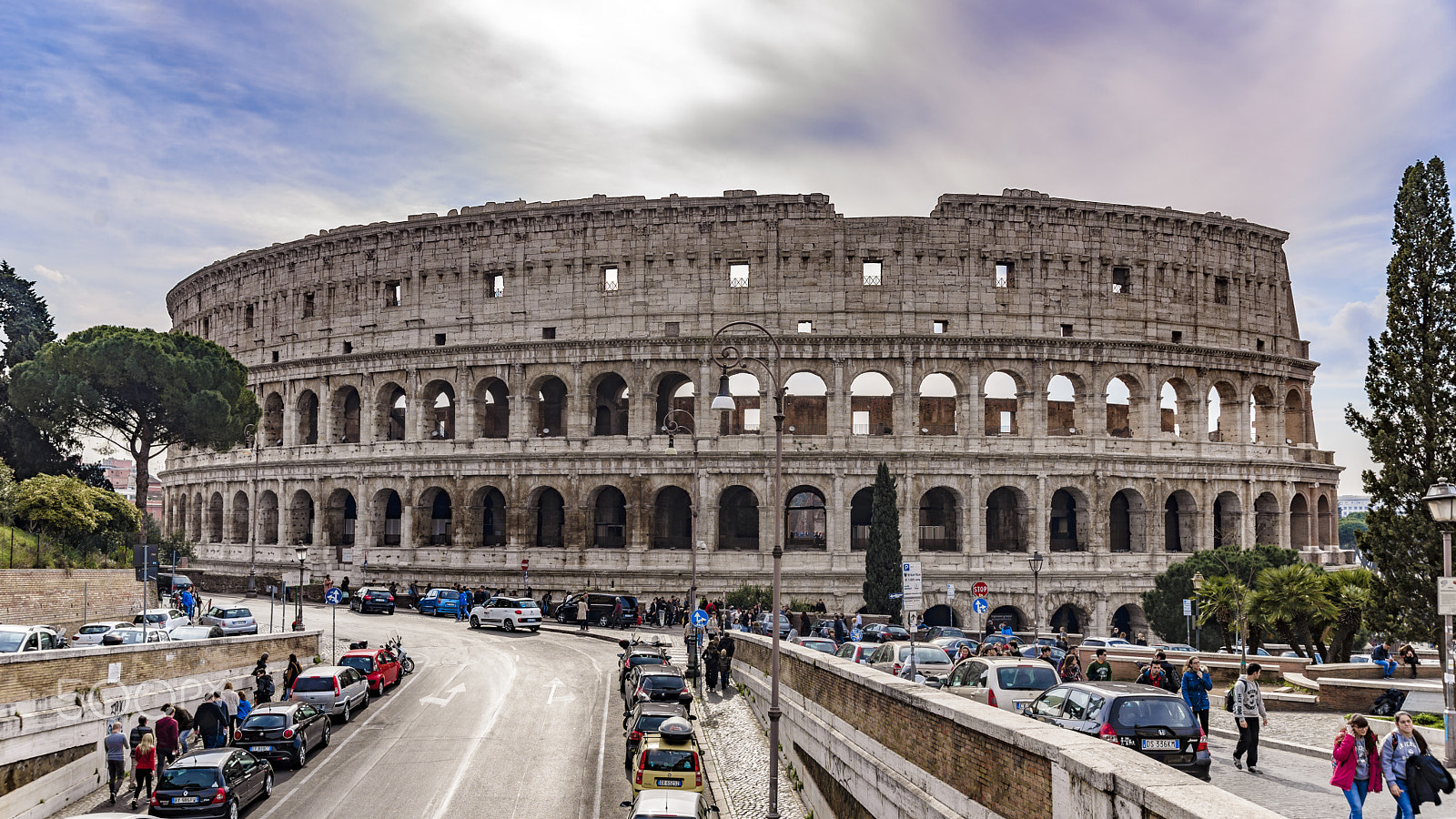 Nikon D610 + Sigma 24-105mm F4 DG OS HSM Art sample photo. Colosseum photography