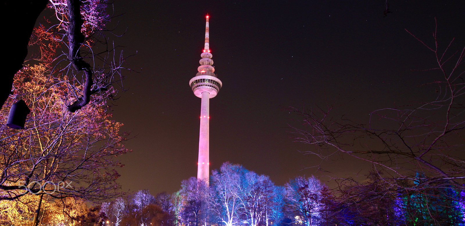 Sigma 10-20mm F3.5 EX DC HSM sample photo. Winterlichter luisenpark photography