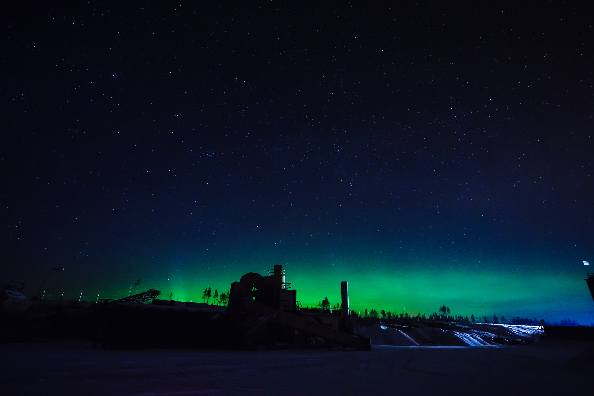 Sony a7 II + ZEISS Batis 18mm F2.8 sample photo. Northern sky photography