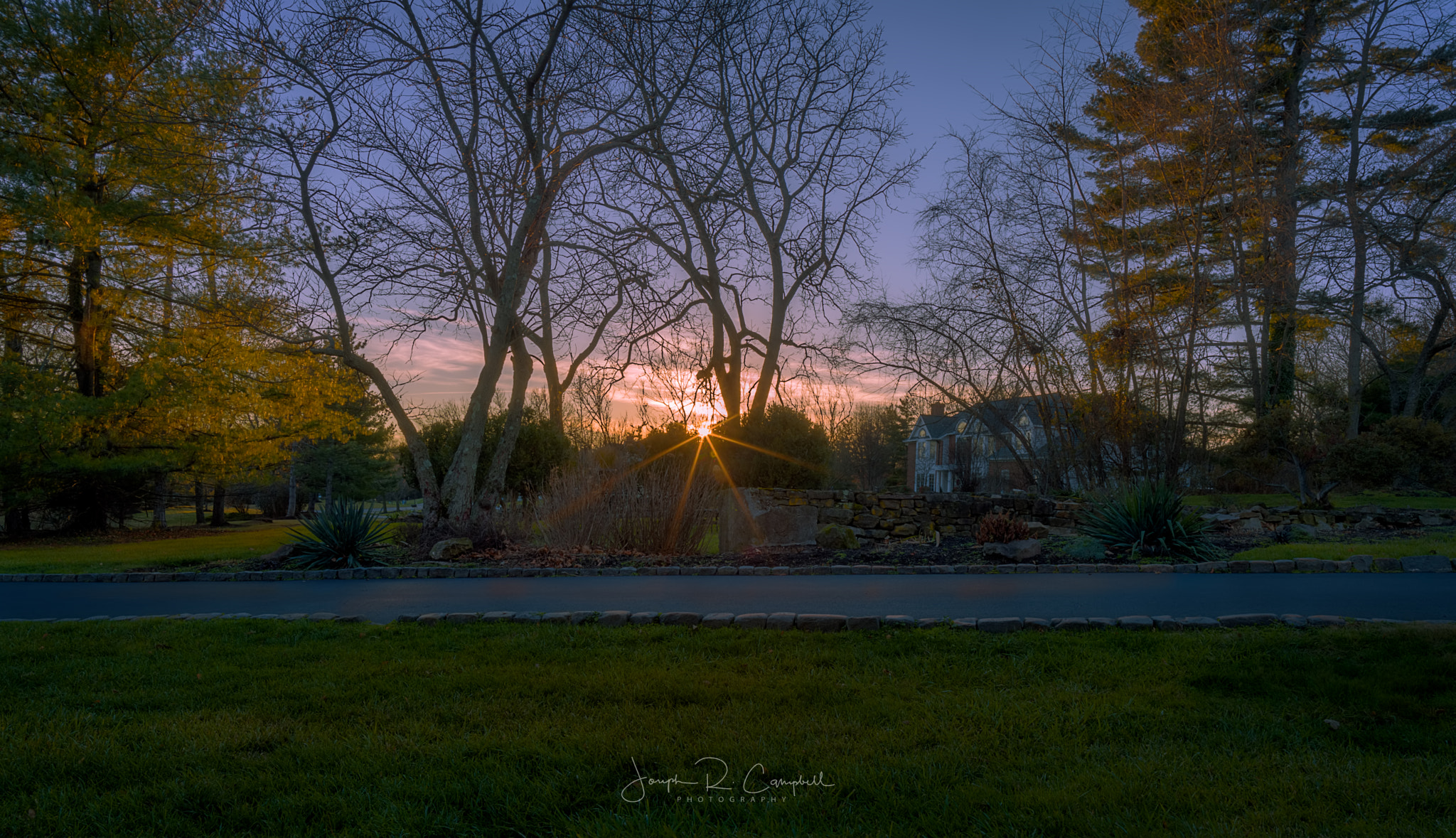 Nikon D500 + Samyang 16mm F2 ED AS UMC CS sample photo. Christmas sunset photography