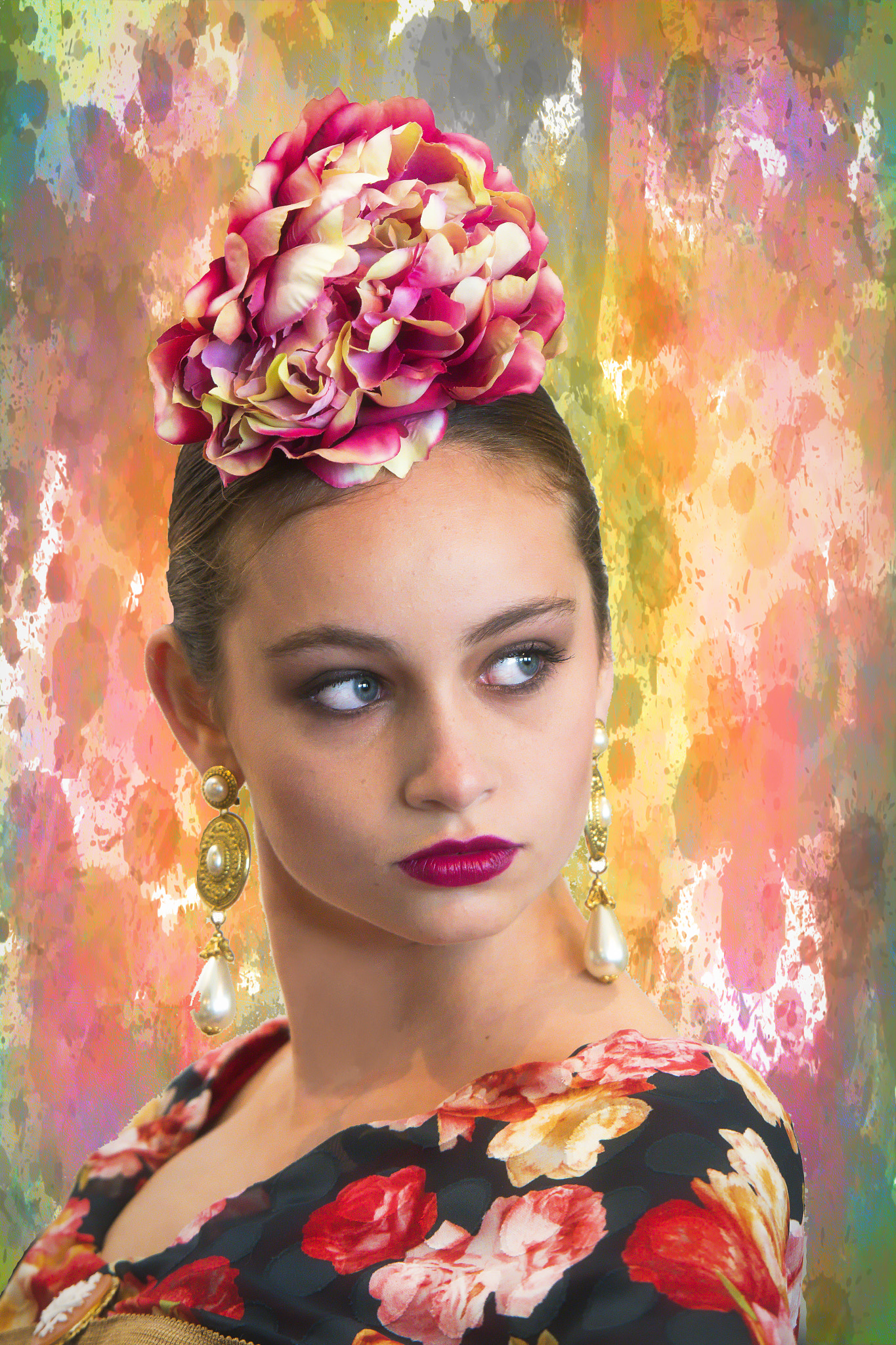 Nikon AF-S Nikkor 70-200mm F2.8G ED VR II sample photo. Flamenca photography